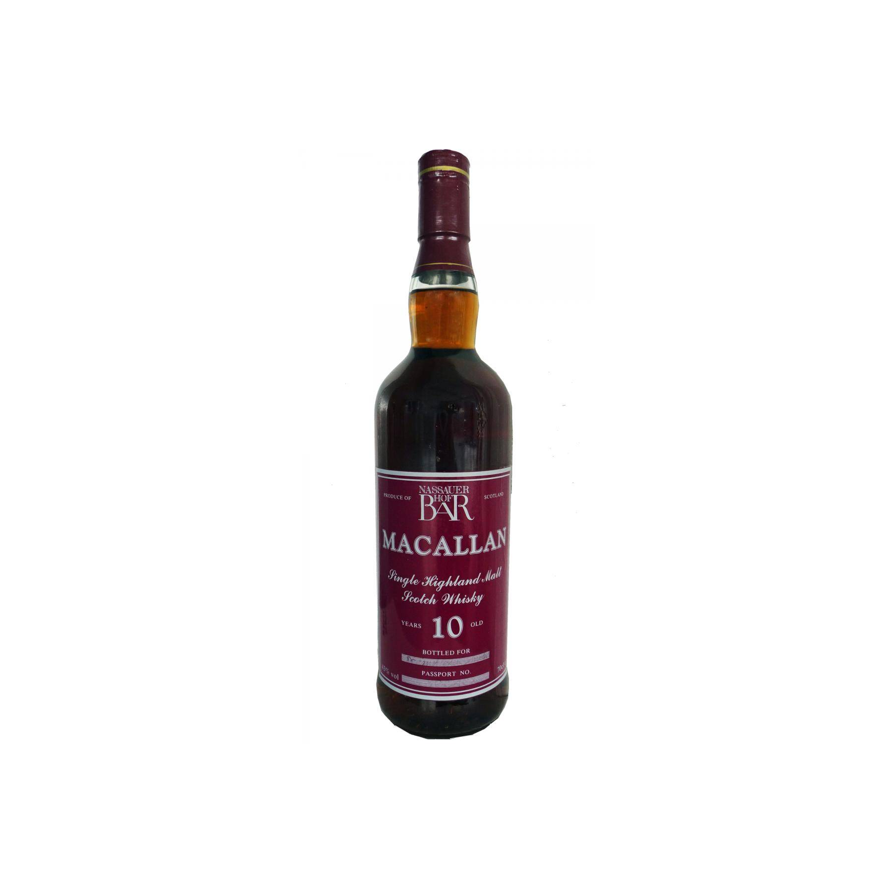 The Macallan 10 Years Single Malt Whisky