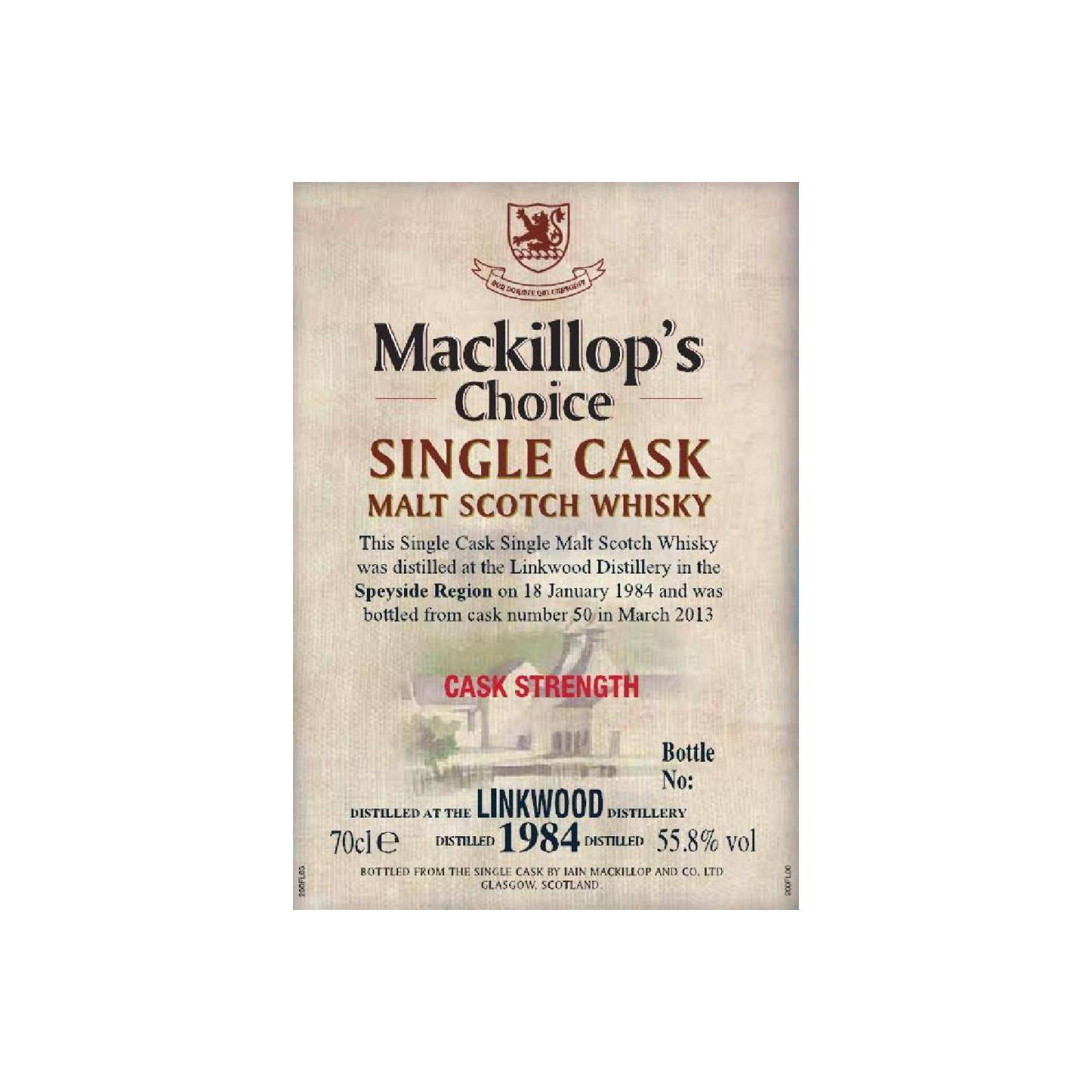 Linkwood 1984 29 Years Single Malt Whisky