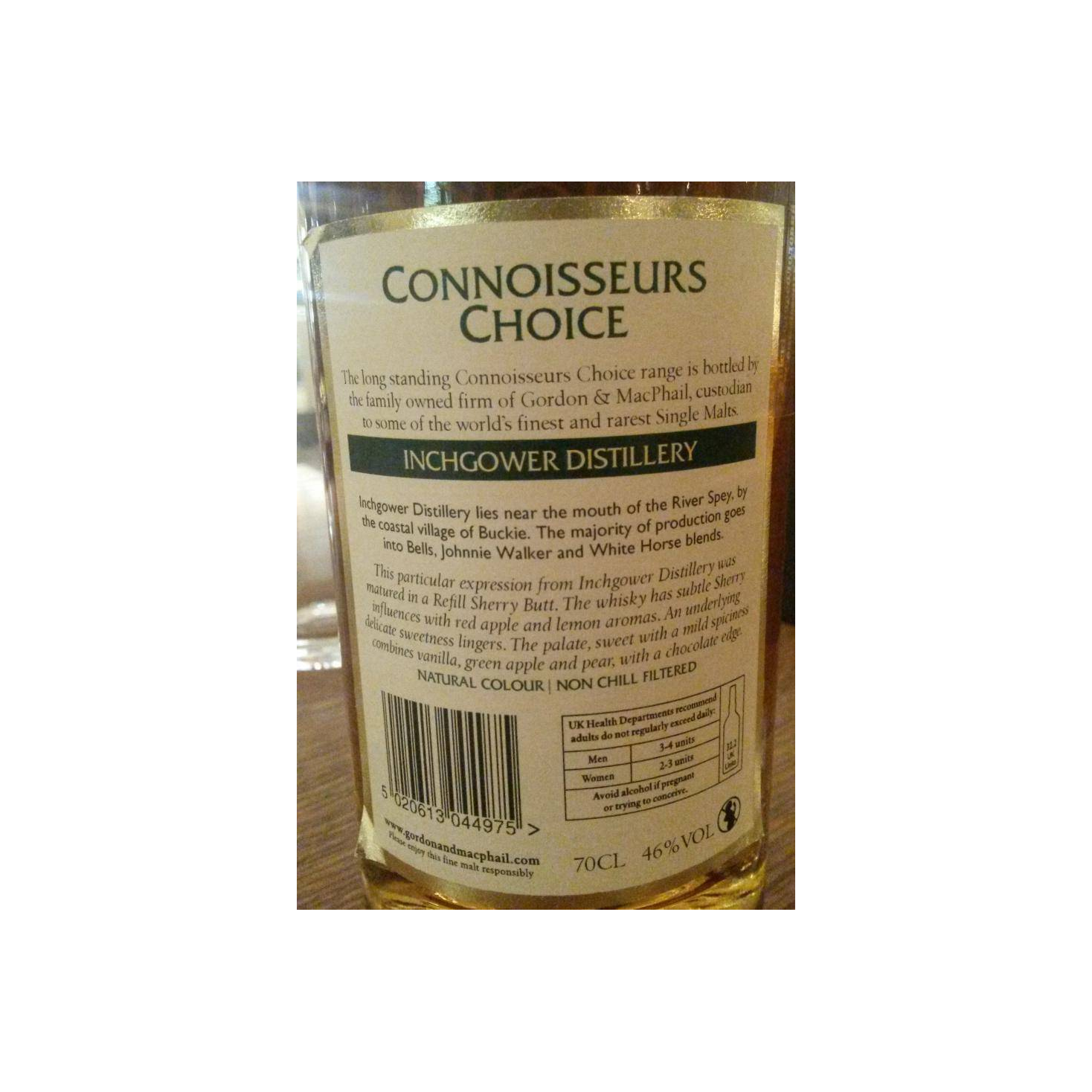 Inchgower Connoisseurs Choice 1998 15 Years Single Malt Whisky 2