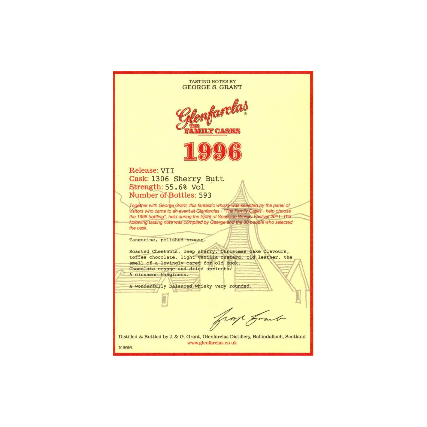 Glenfarclas 1996 14 Years Single Malt Whisky 2