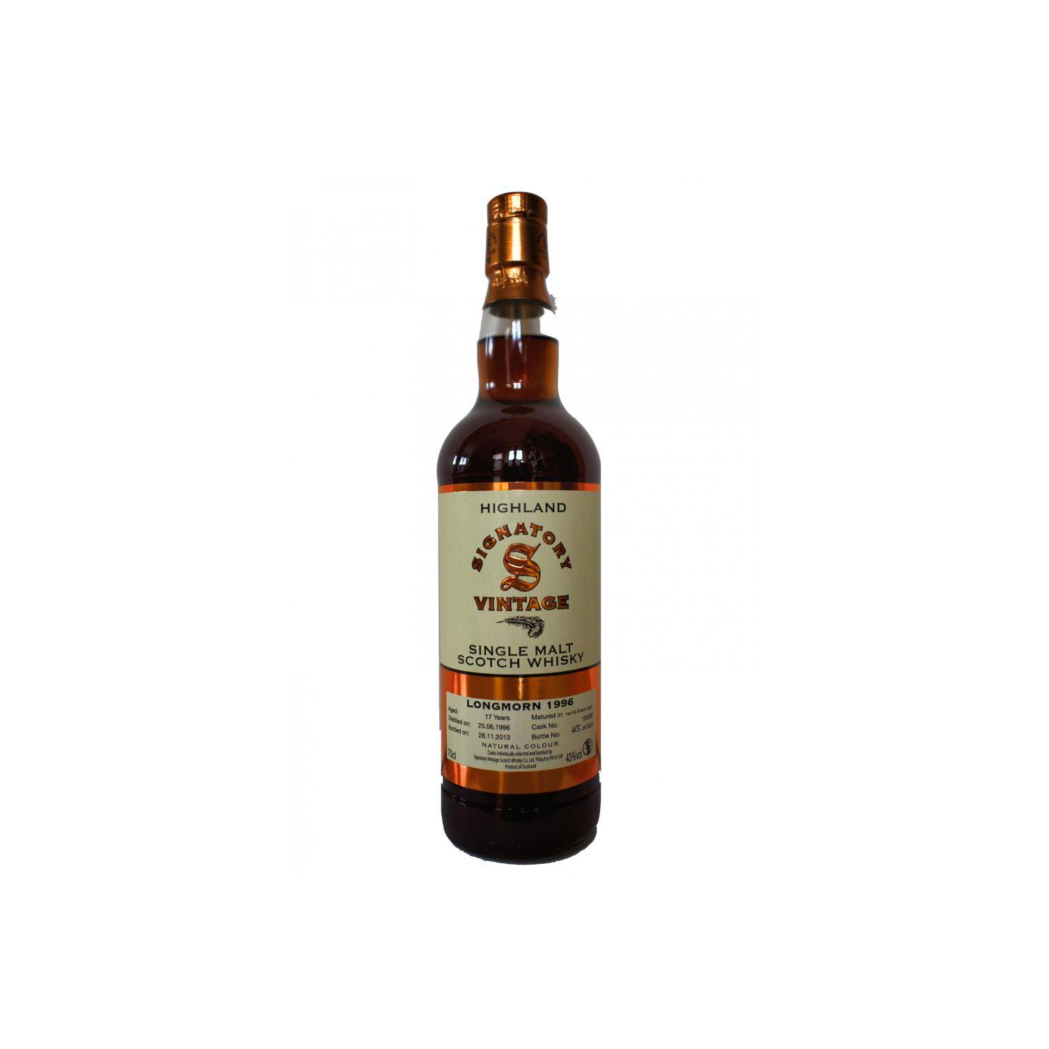 Longmorn Vintage Collection 1996 17 Years Single Malt Whisky