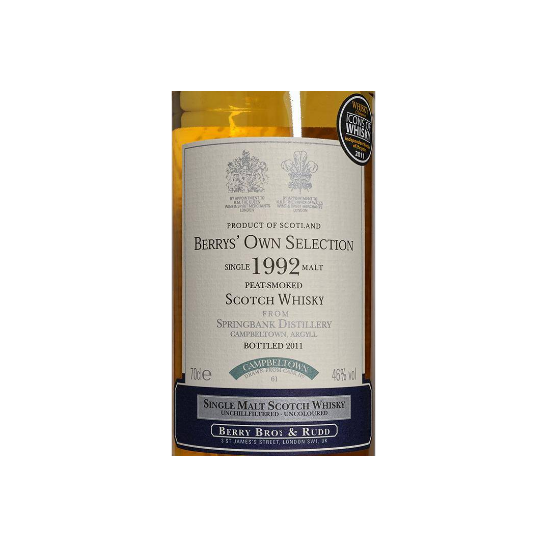 Springbank 1992 18 Years Single Malt Whisky 3
