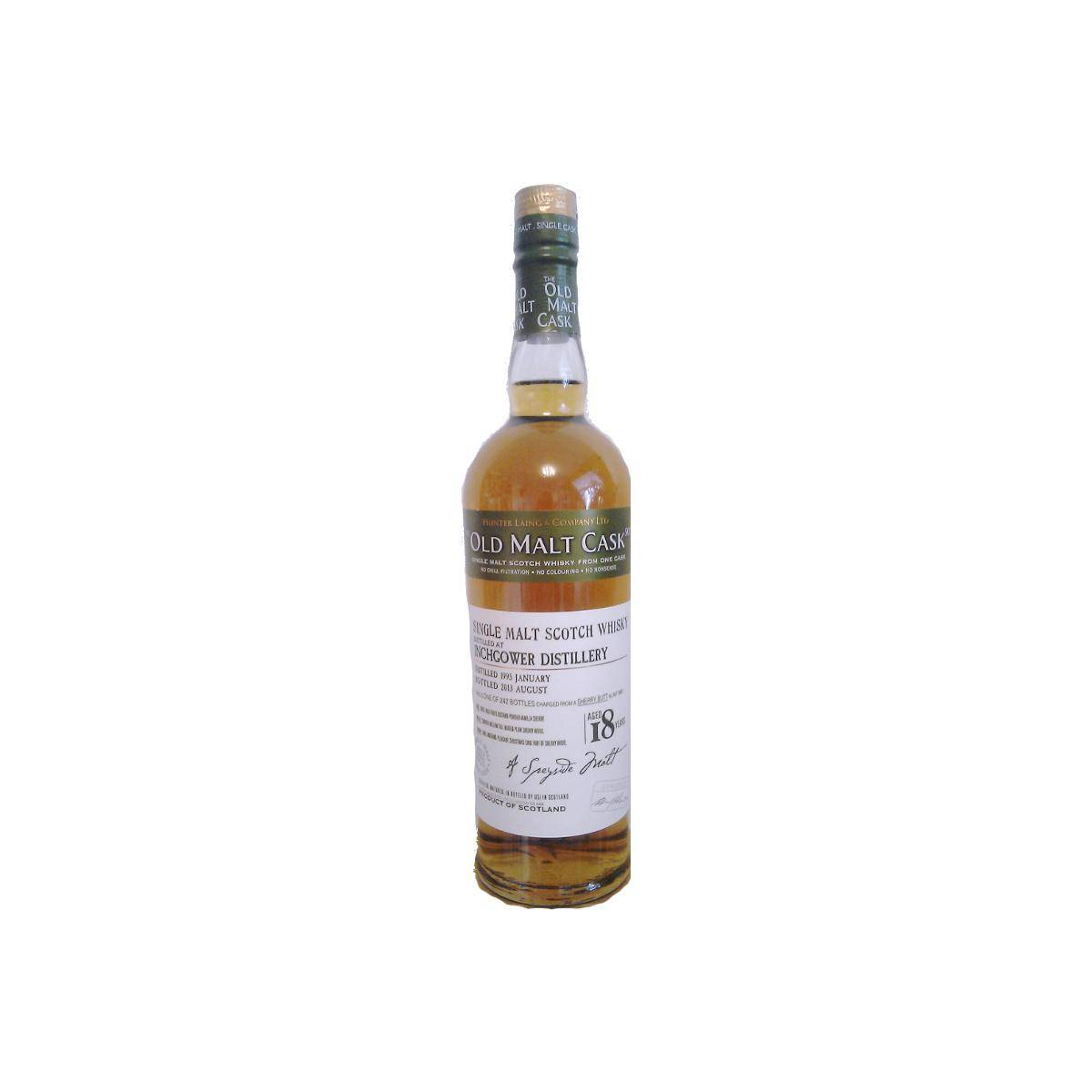 Inchgower Old Malt Cask 1995 18 Years Single Malt Whisky