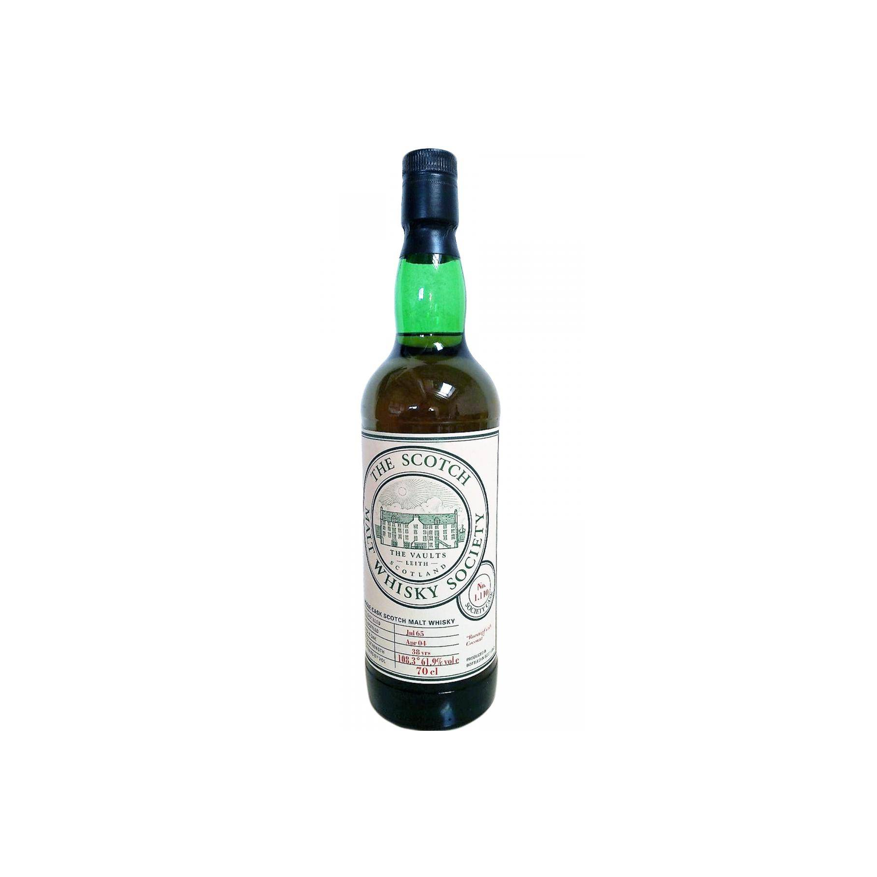 The Scotch Malt Whisky Society 1965 38 Years Single Malt Whisky