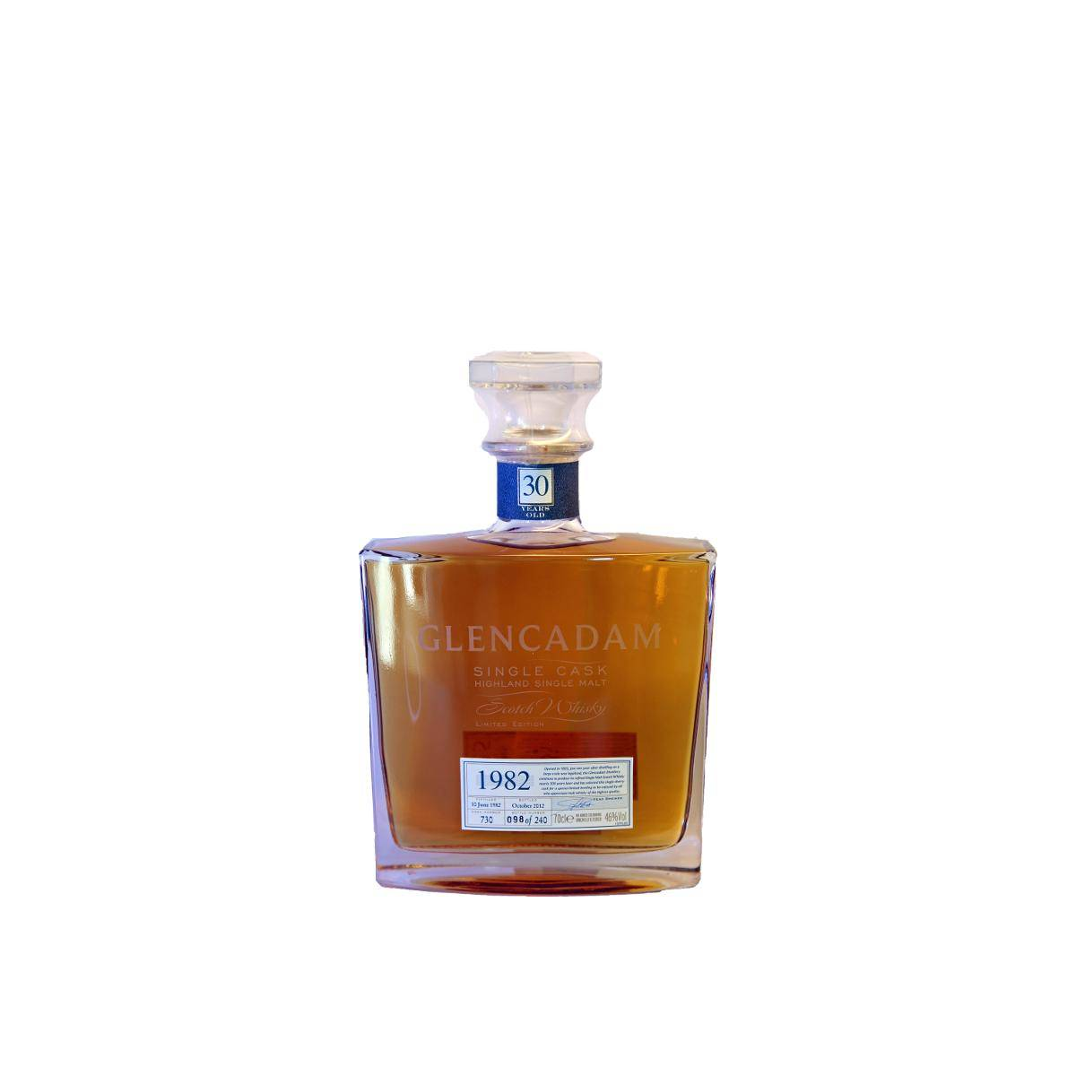 Glencadam Single Cask 1982 30 Years Single Malt Whisky