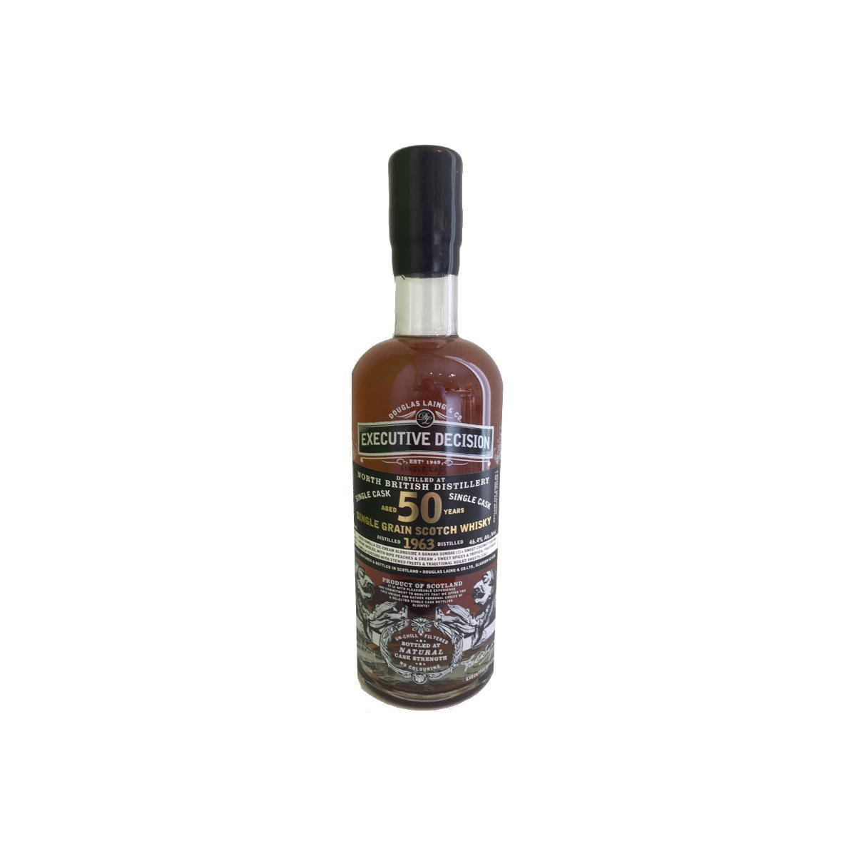 North British 1963 50 Years Single Grain Whisky