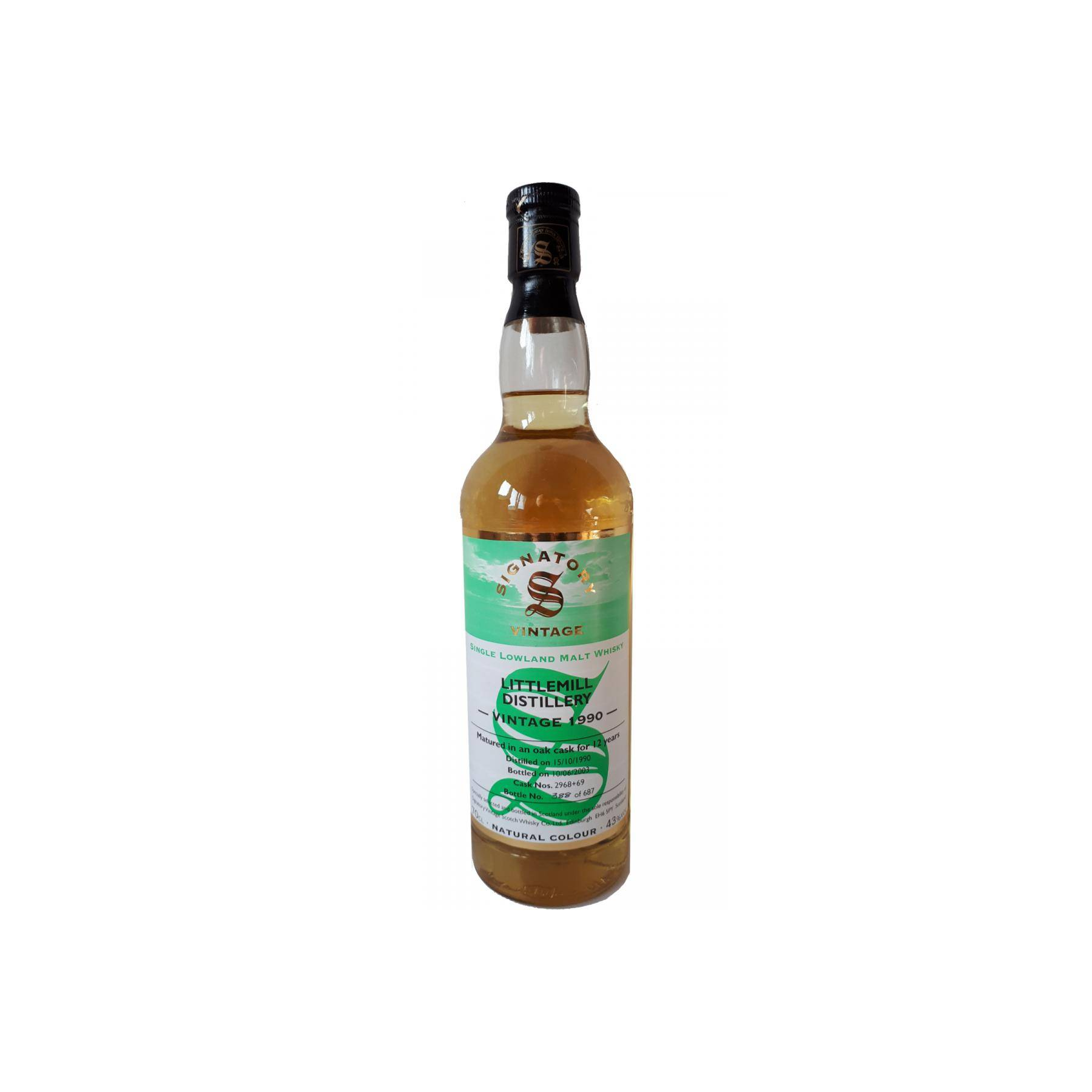 Littlemill Vintage Collection 1990 12 Years Single Malt Whisky