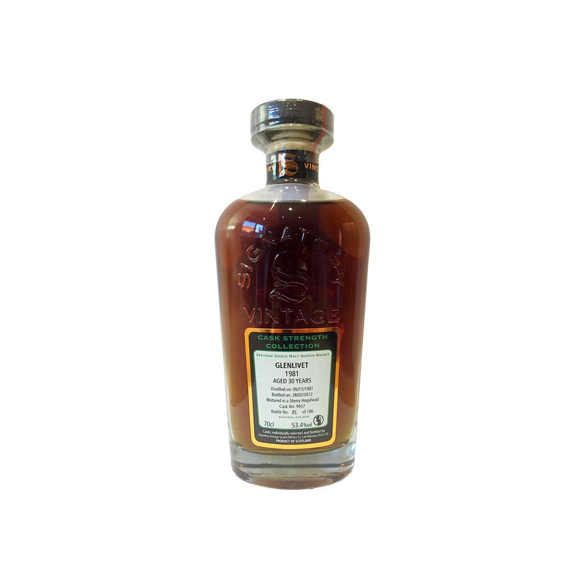 The Glenlivet Cask Strength Collection 1981 30 Years Single Malt Whisky
