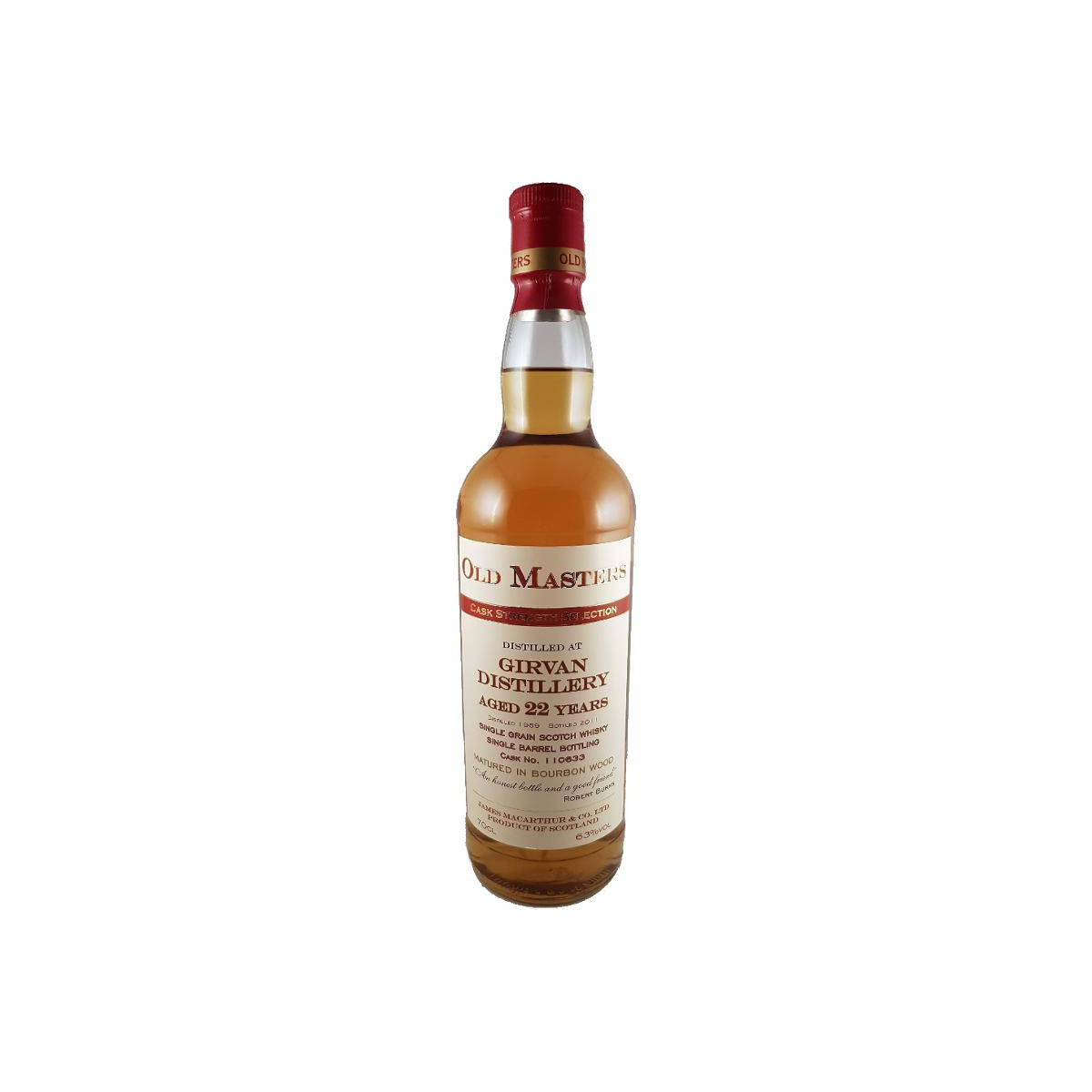 Girvan 1989 22 Years Single Grain Whisky 2