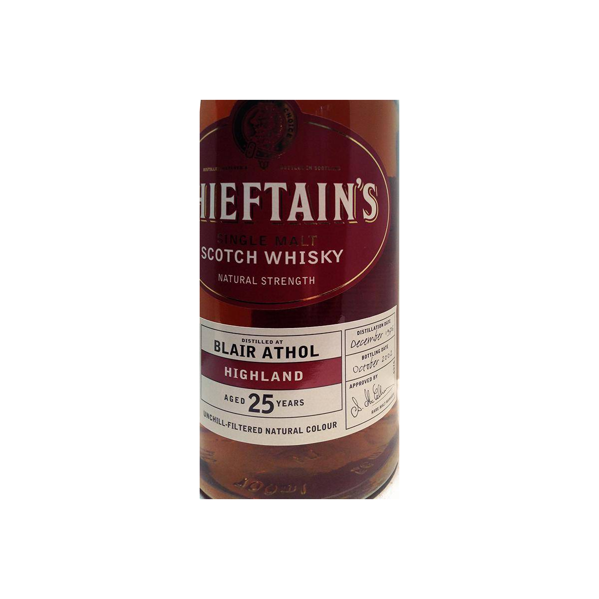 Blair Athol 1976 25 Years Single Malt Whisky 2