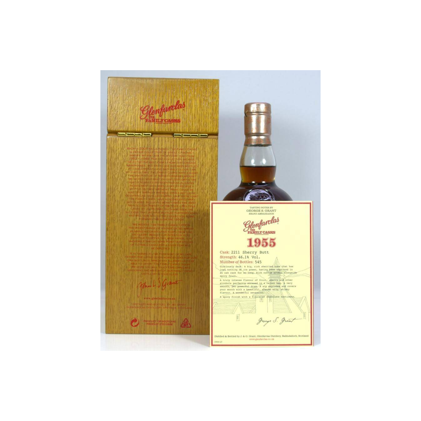 Glenfarclas 1955 51 Years Single Malt Whisky 3