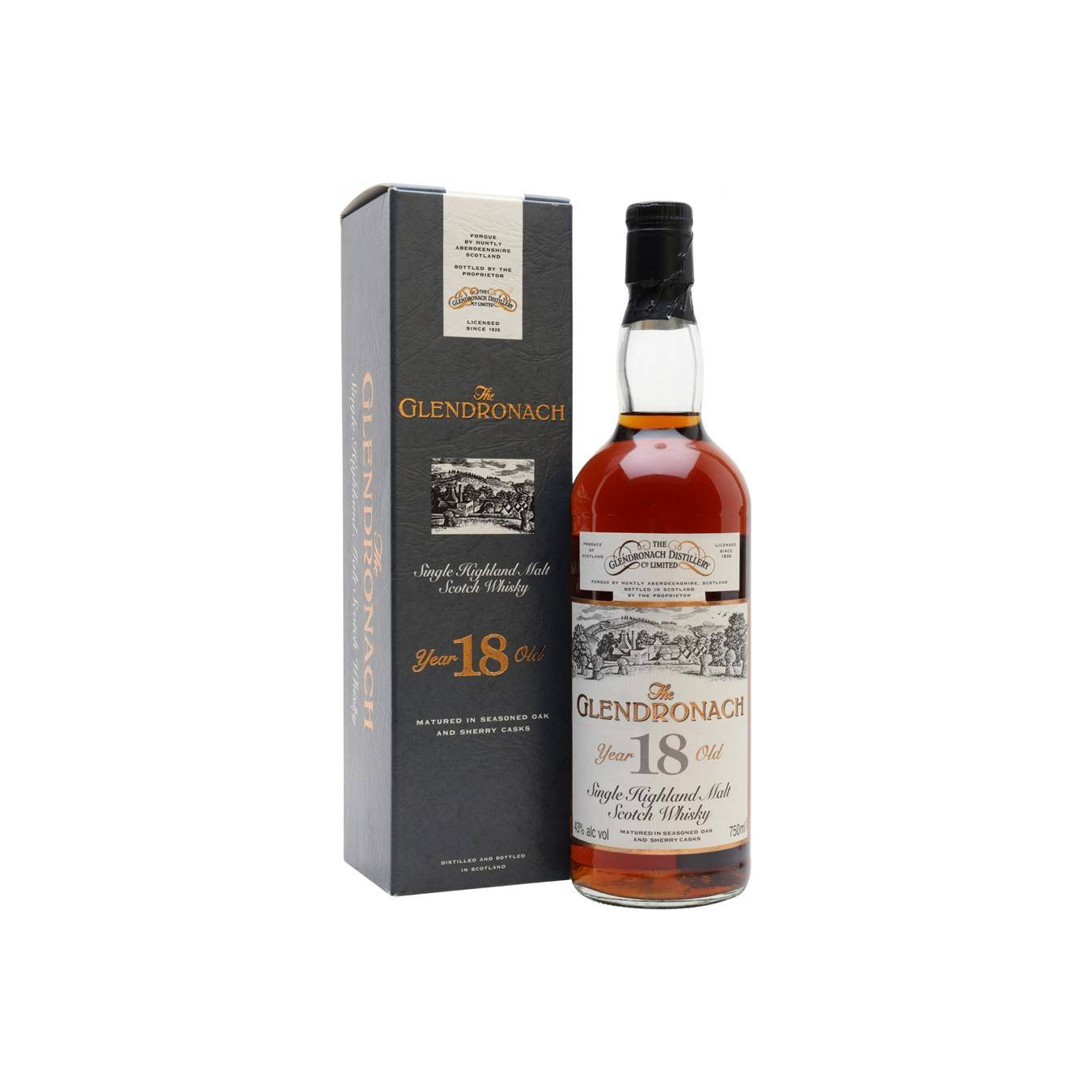 GlenDronach 1975 18 Years Single Malt Whisky 3