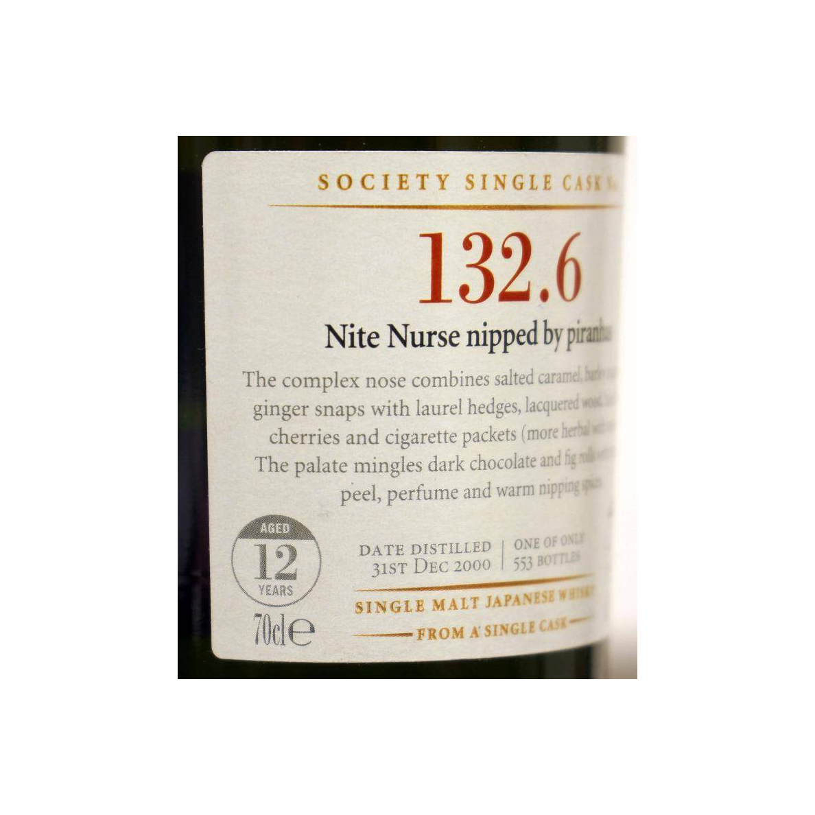 The Scotch Malt Whisky Society 2000 12 Years Single Malt Whisky 3