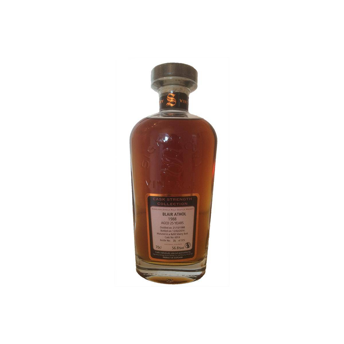 Blair Athol Cask Strength Collection 1988 25 Years Single Malt Whisky