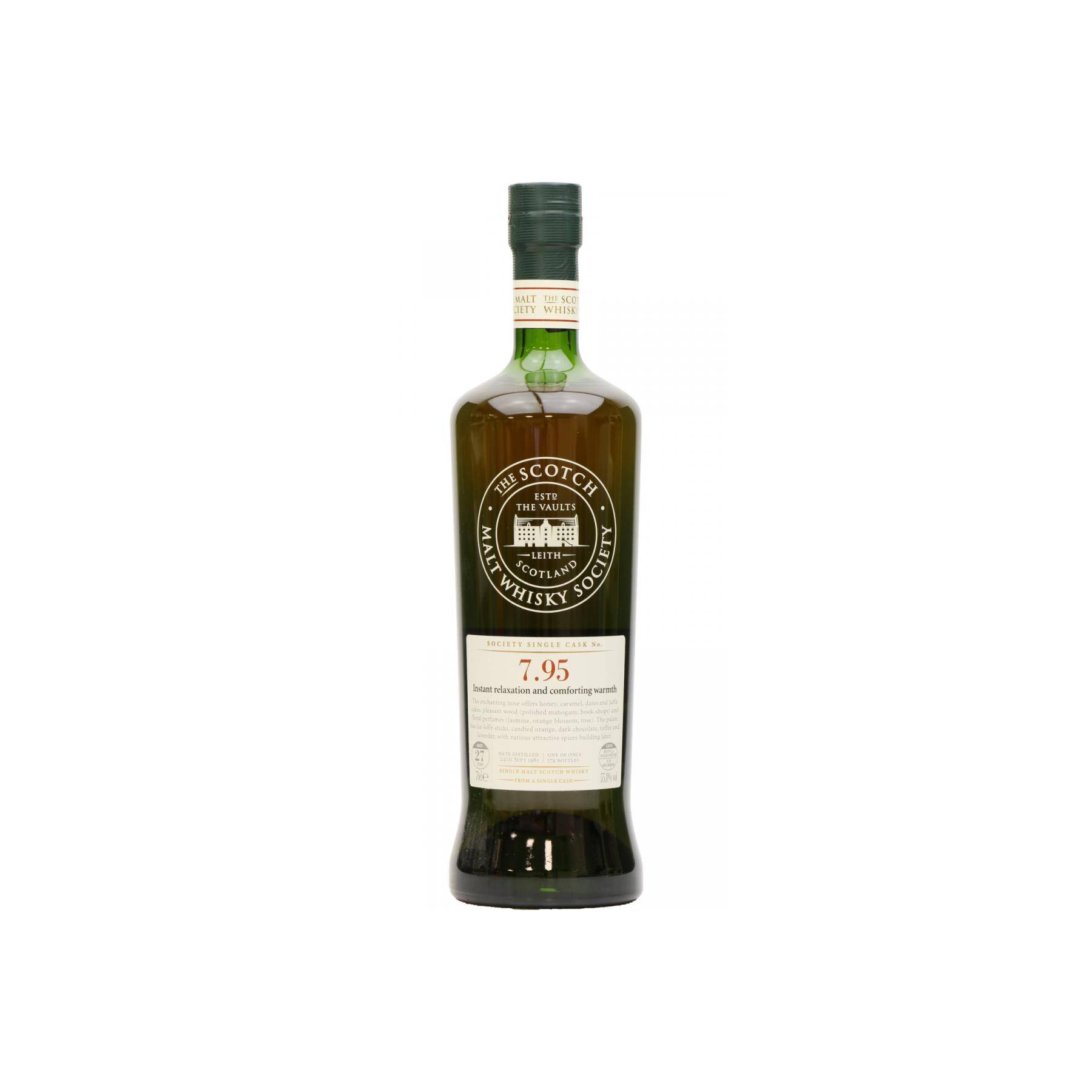 The Scotch Malt Whisky Society 1985 27 Years Single Malt Whisky