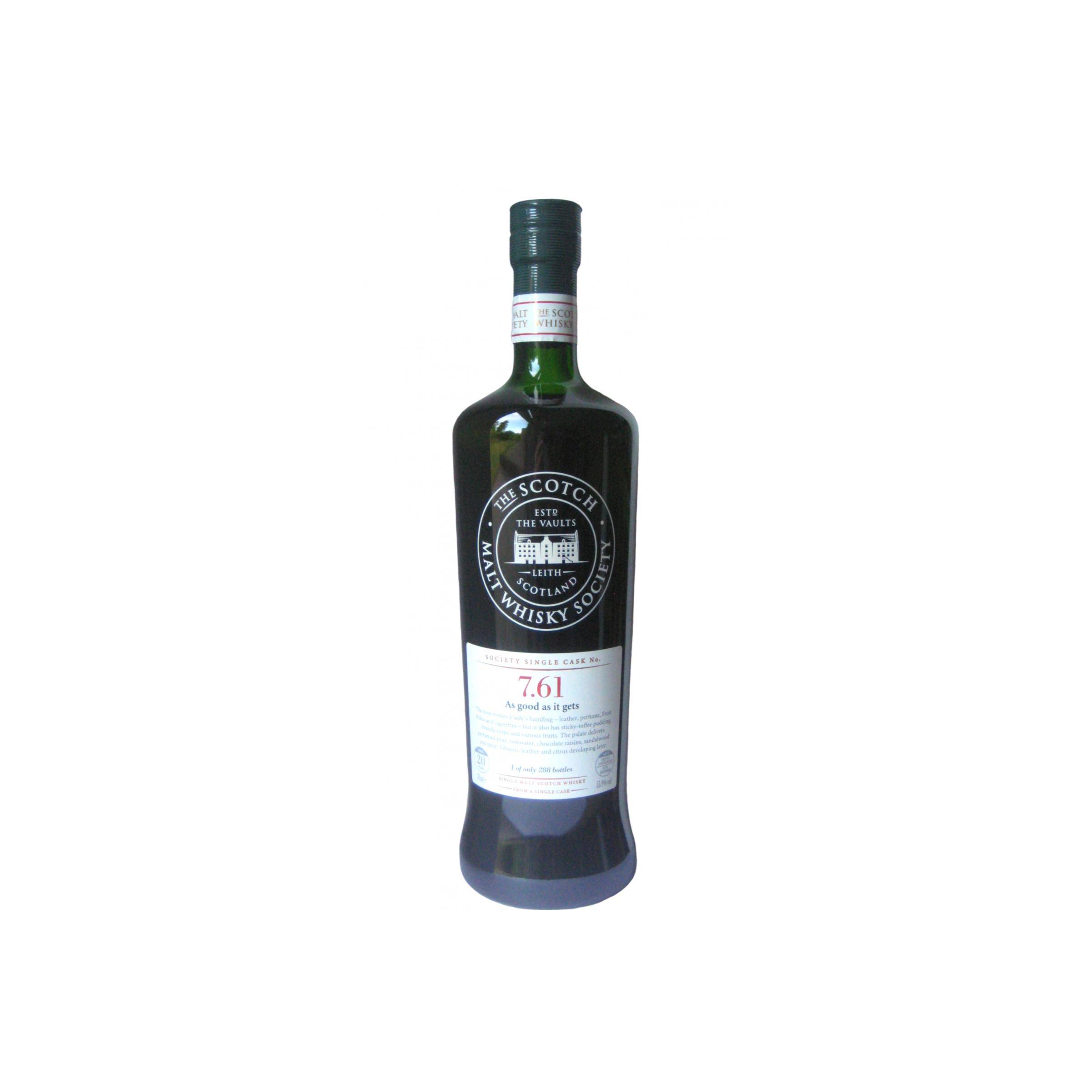 The Scotch Malt Whisky Society 1989 20 Years Single Malt Whisky