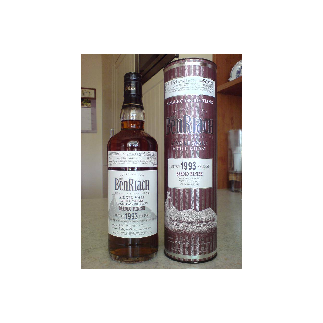 BenRiach 1993 18 Years Single Malt Whisky 2
