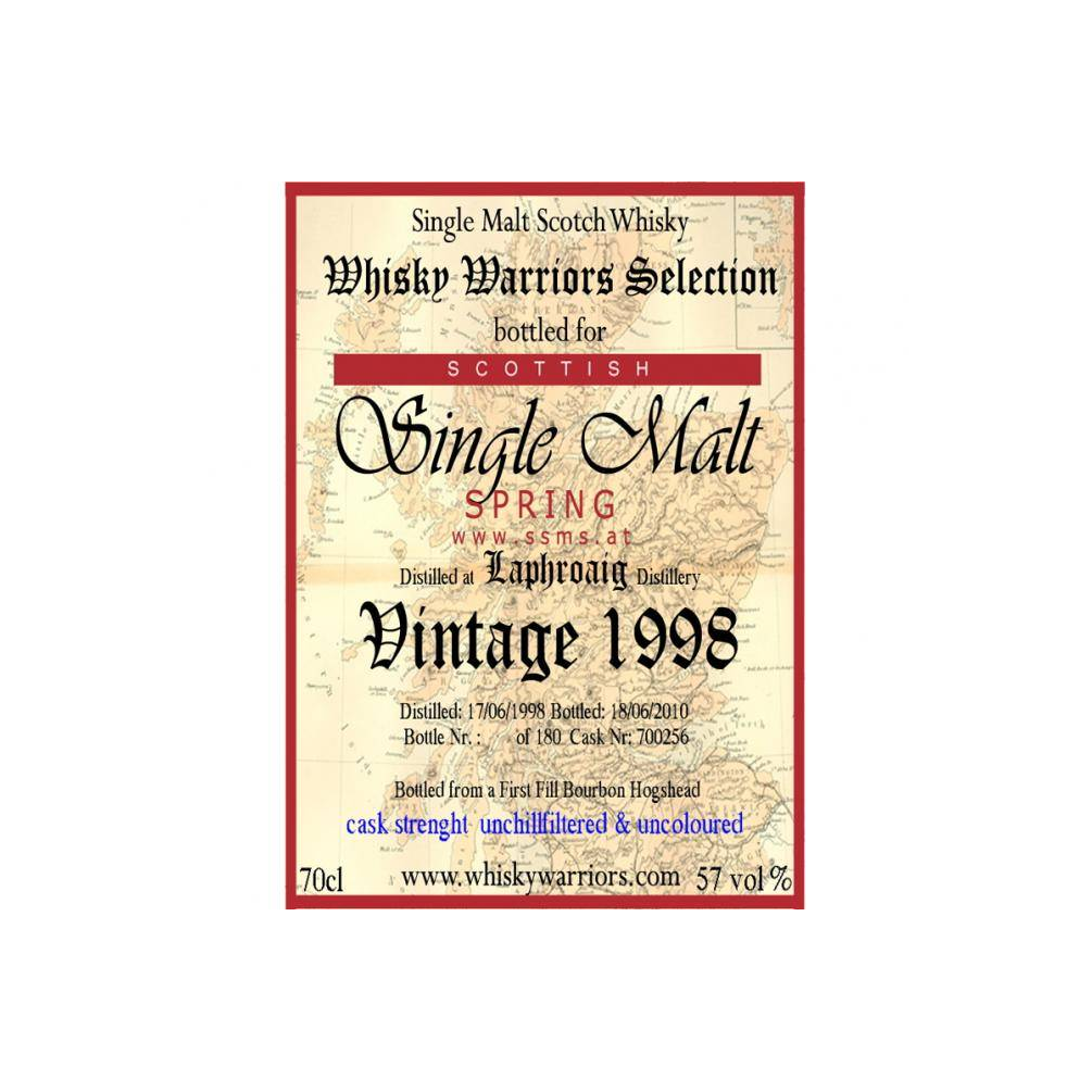 Laphroaig 1998 12 Years Single Malt Whisky