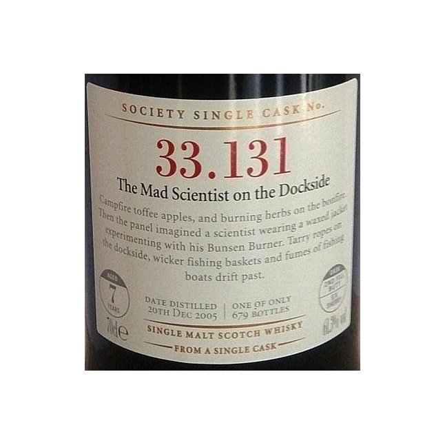 The Scotch Malt Whisky Society 2005 7 Years Single Malt Whisky 2