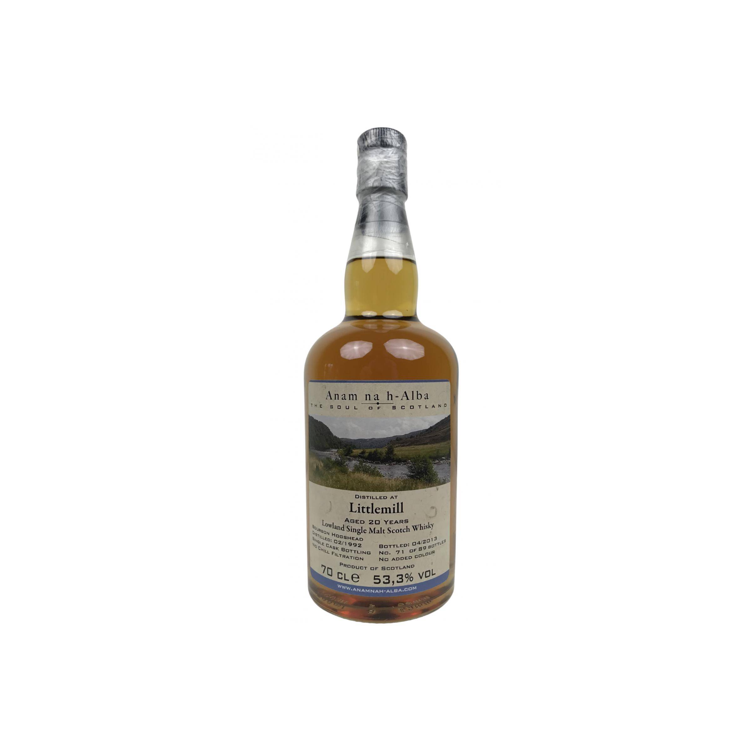 Littlemill 1992 20 Years Single Malt Whisky 3