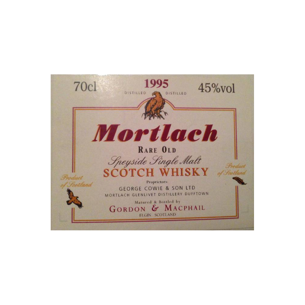 Mortlach 1995 15 Years Single Malt Whisky