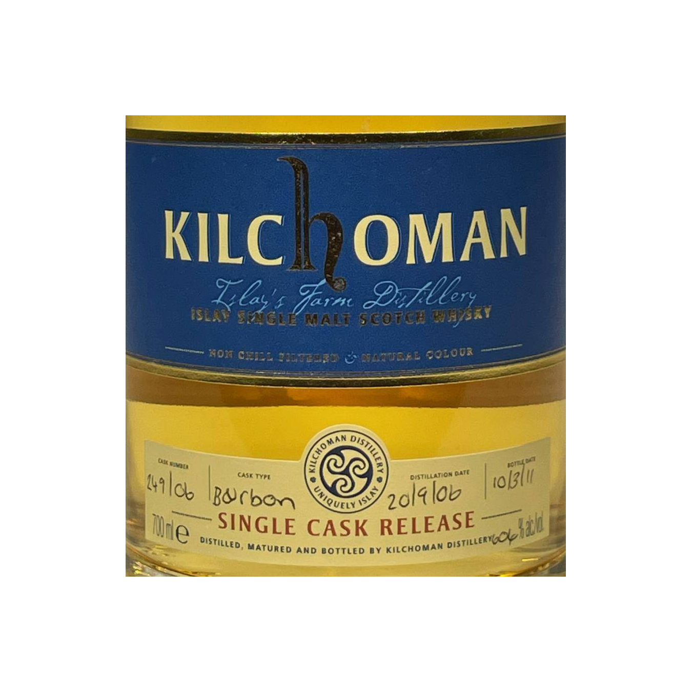 Kilchoman 2006 4 Years Single Malt Whisky 2