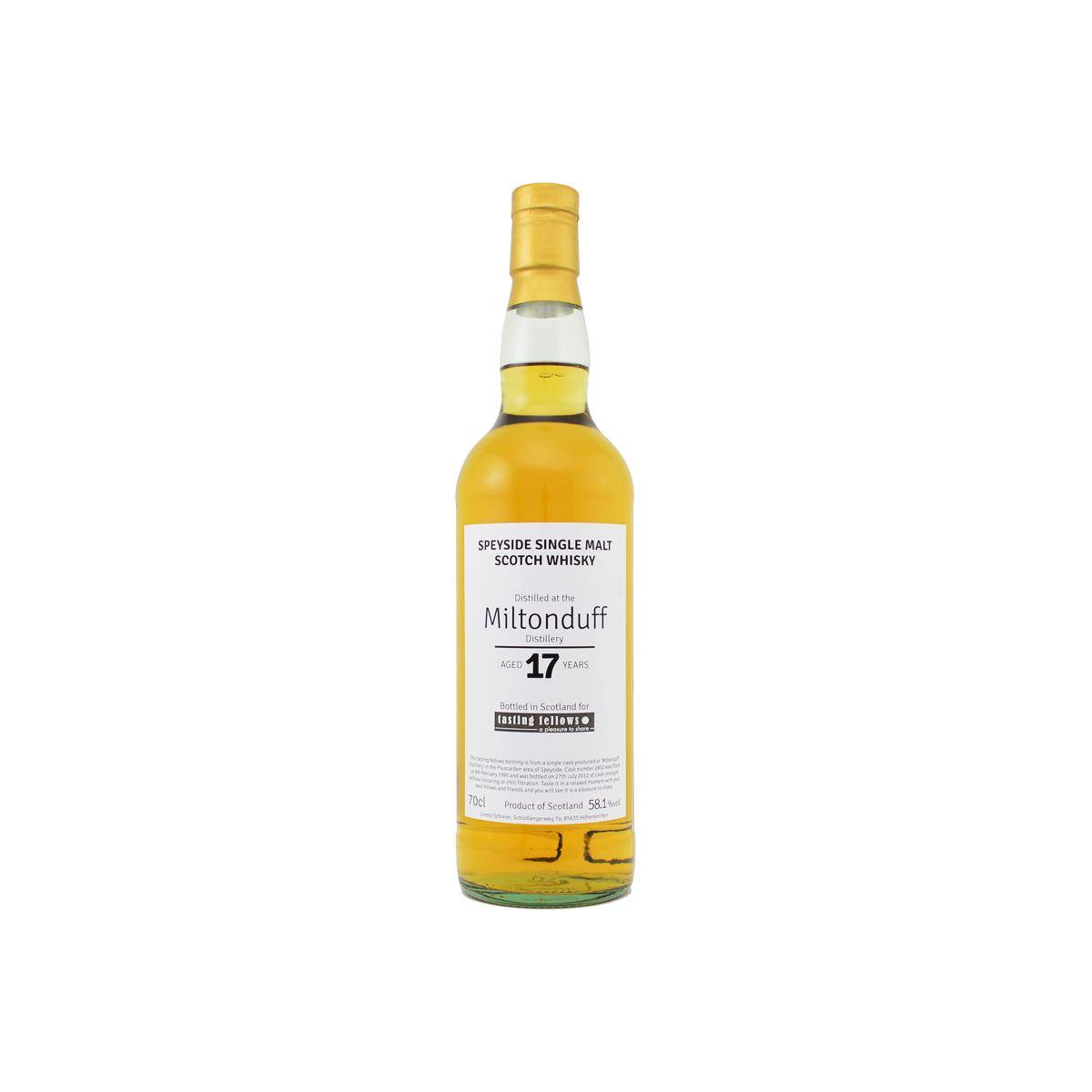 Miltonduff 1995 17 Years Single Malt Whisky