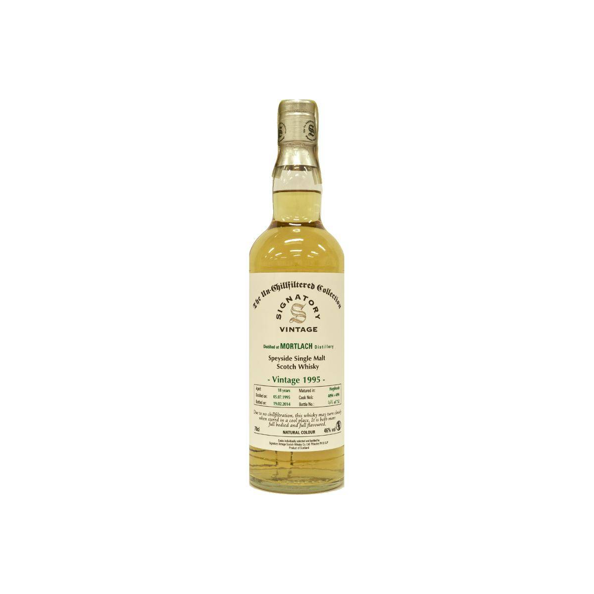 Mortlach The Un-Chillfiltered Collection 1995 18 Years Single Malt Whisky