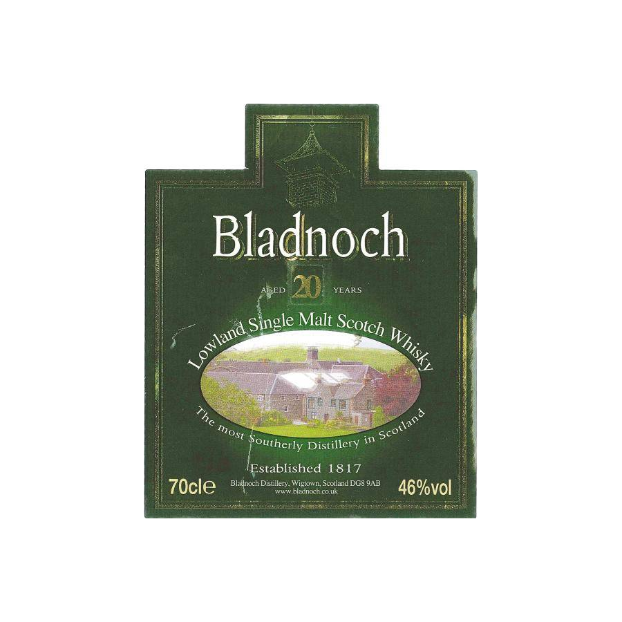 Bladnoch 20 Years Single Malt Whisky 3