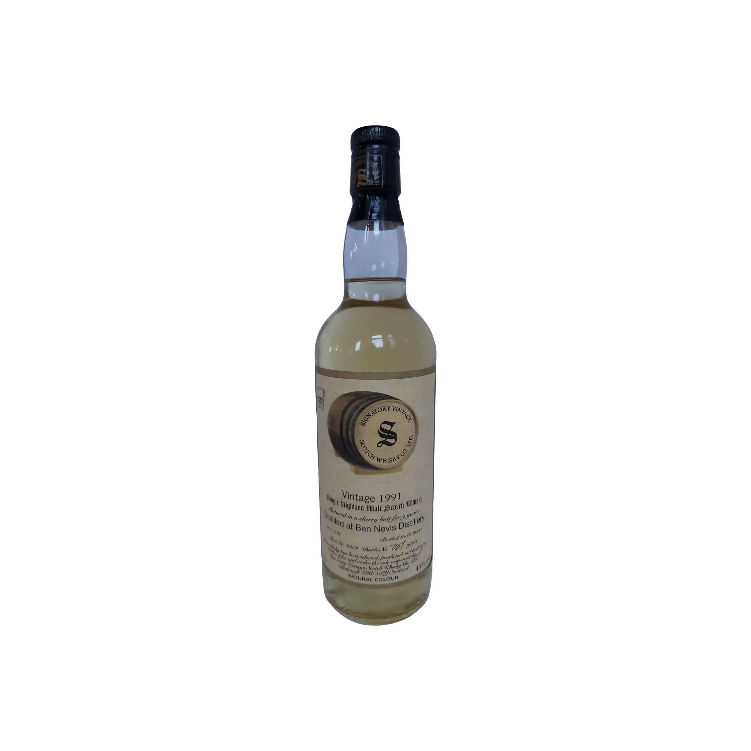 Ben Nevis Vintage Collection 1991 9 Years Single Malt Whisky
