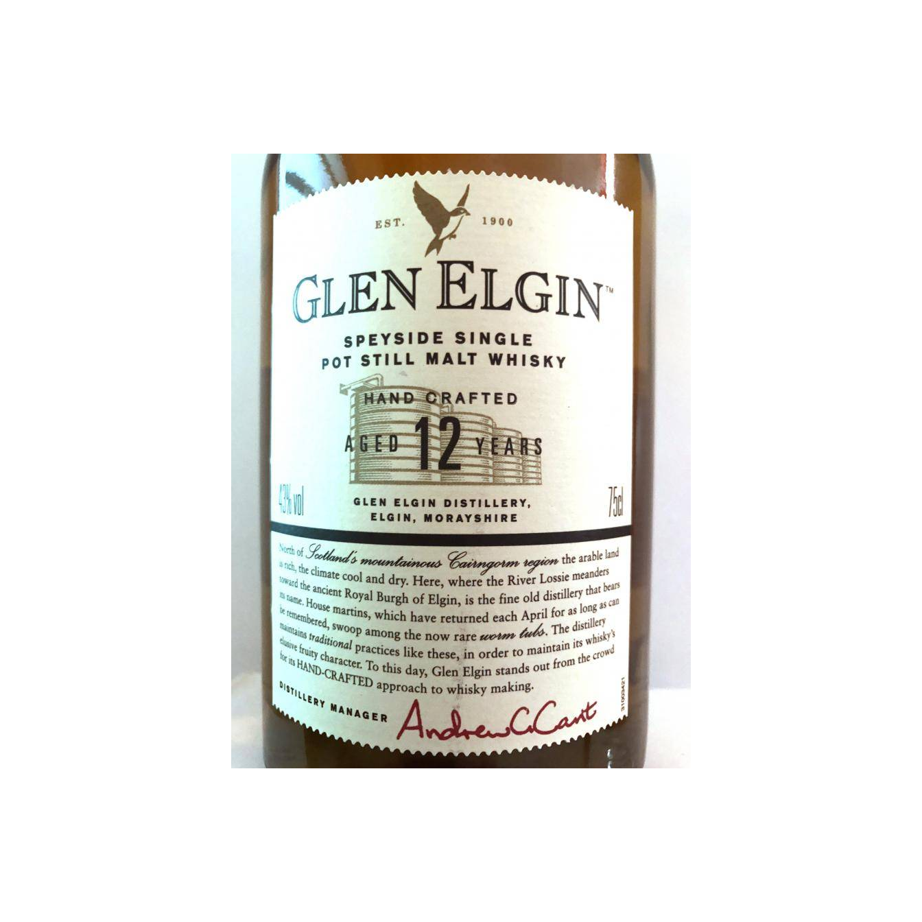 Glen Elgin 12 Years Single Malt Whisky 2