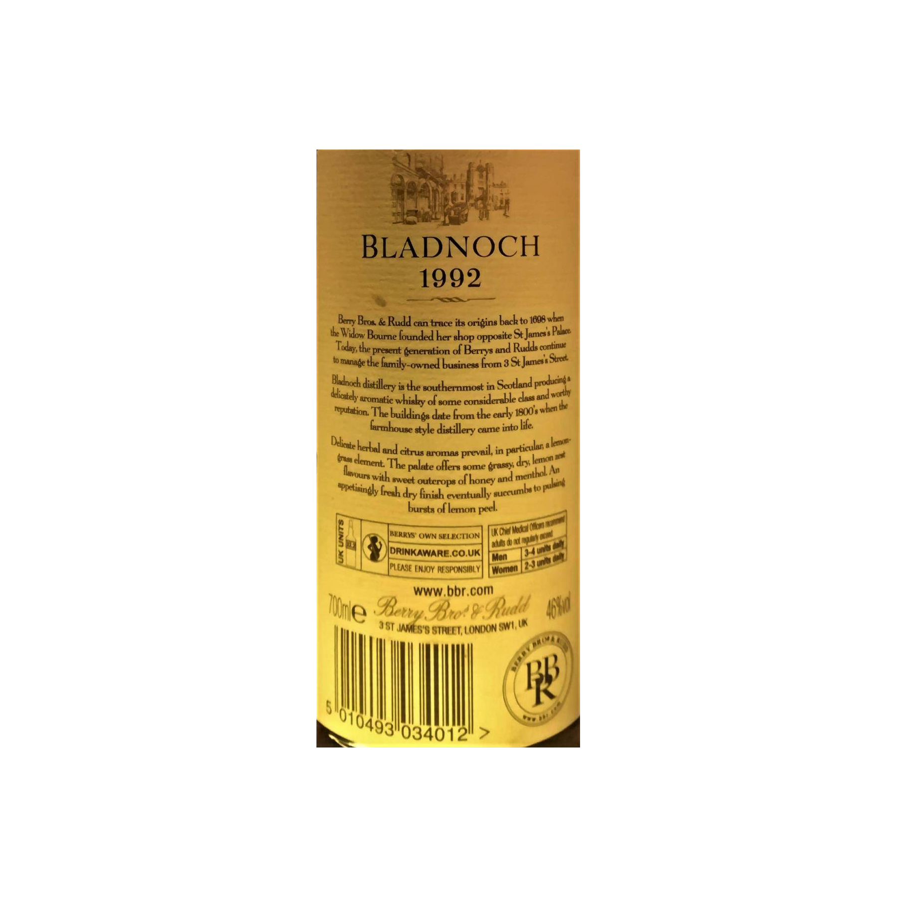 Bladnoch 1992 21 Years Single Malt Whisky 3