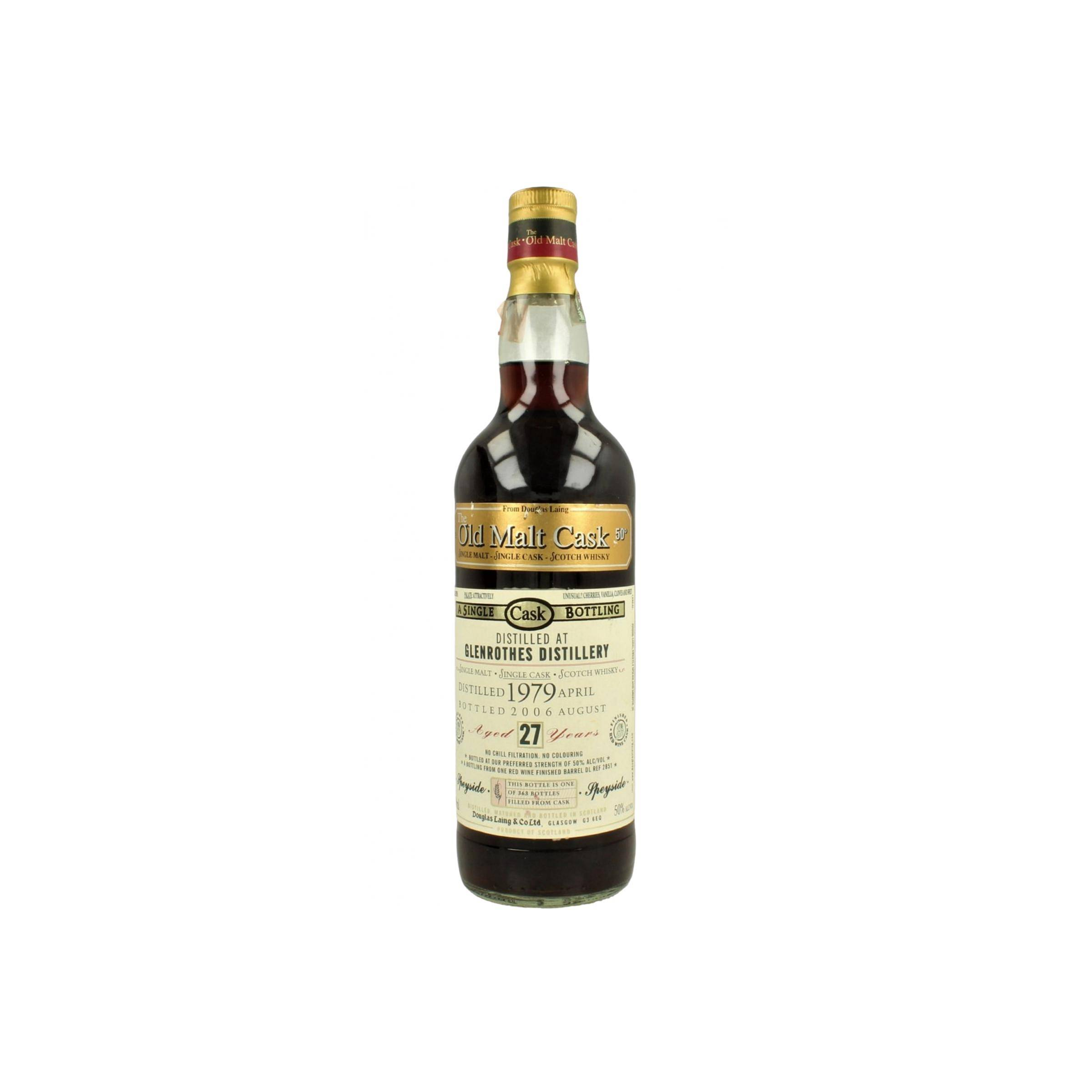 The Glenrothes Old Malt Cask 1979 27 Years Single Malt Whisky