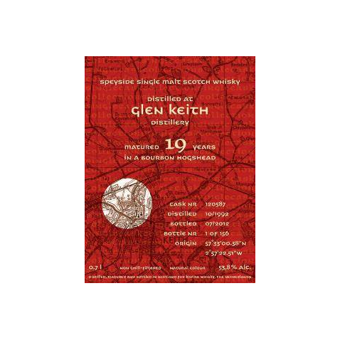 Glen Keith 1992 19 Years Single Malt Whisky 2