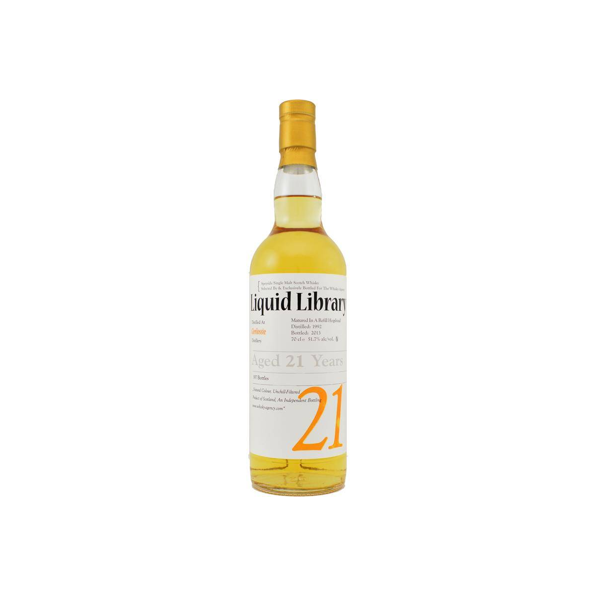 Glenlossie 1992 21 Years Single Malt Whisky