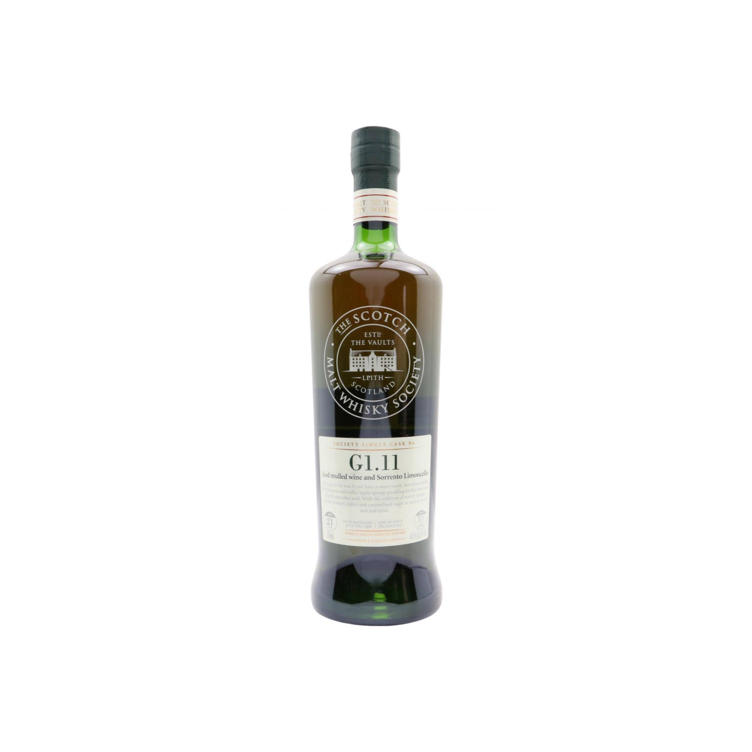 The Scotch Malt Whisky Society 1991 21 Years Single Grain Whisky