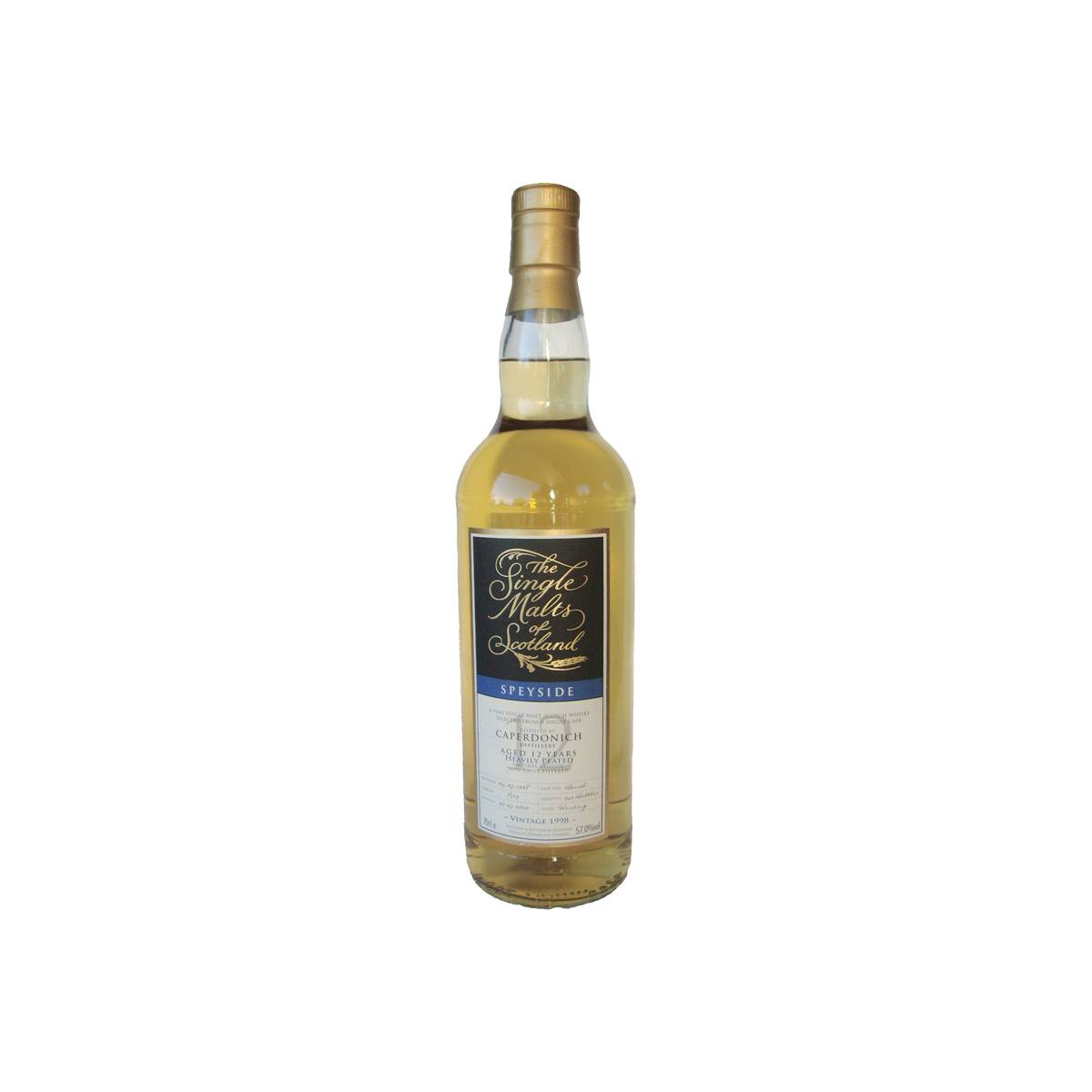 Caperdonich The Single Malts of Scotland 1998 12 Years Single Malt Whisky