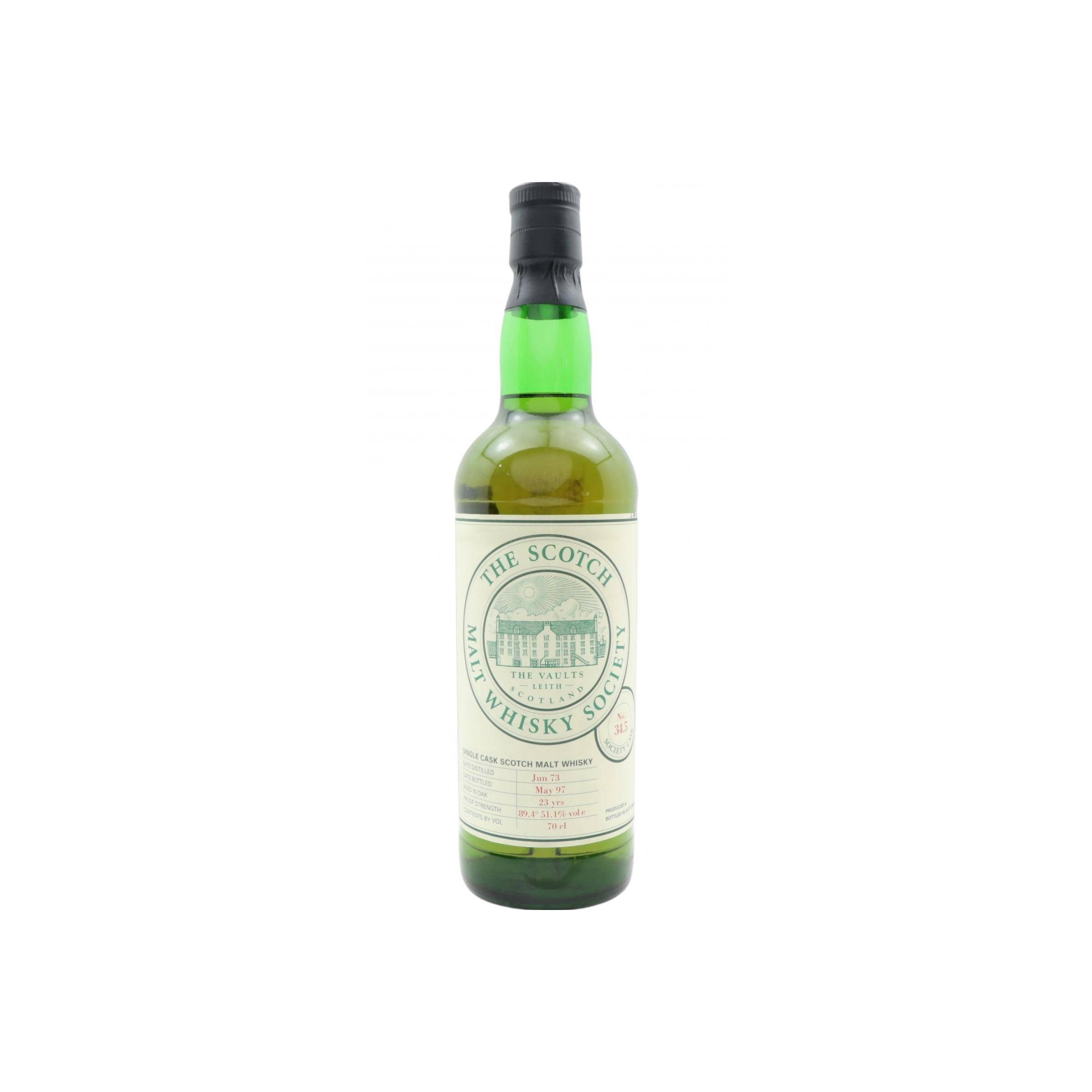 The Scotch Malt Whisky Society 1973 23 Years Single Malt Whisky