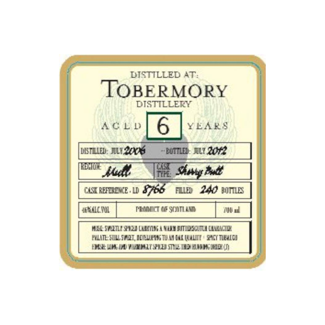 Tobermory 2006 6 Years Single Malt Whisky 2