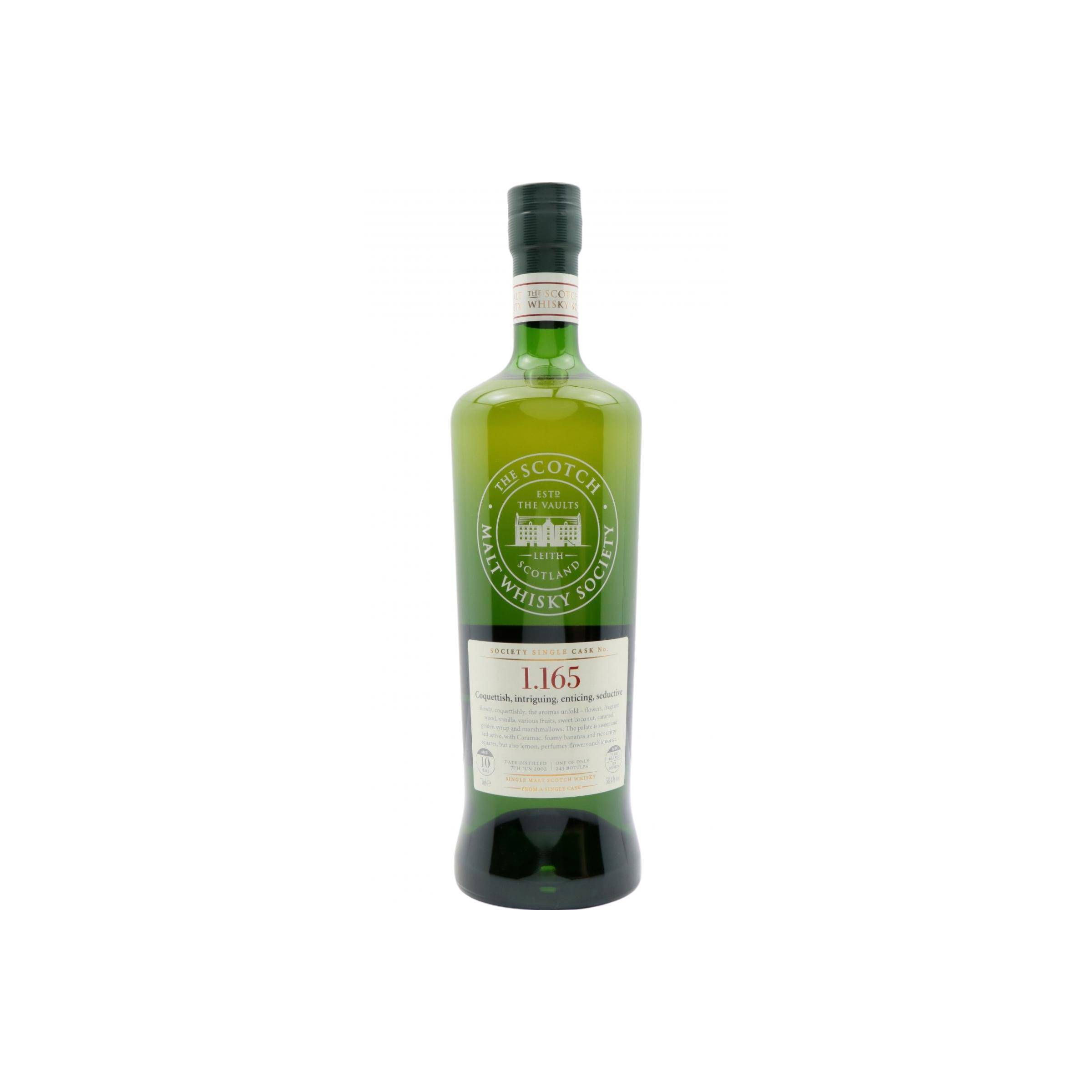 The Scotch Malt Whisky Society 2002 10 Years Single Malt Whisky