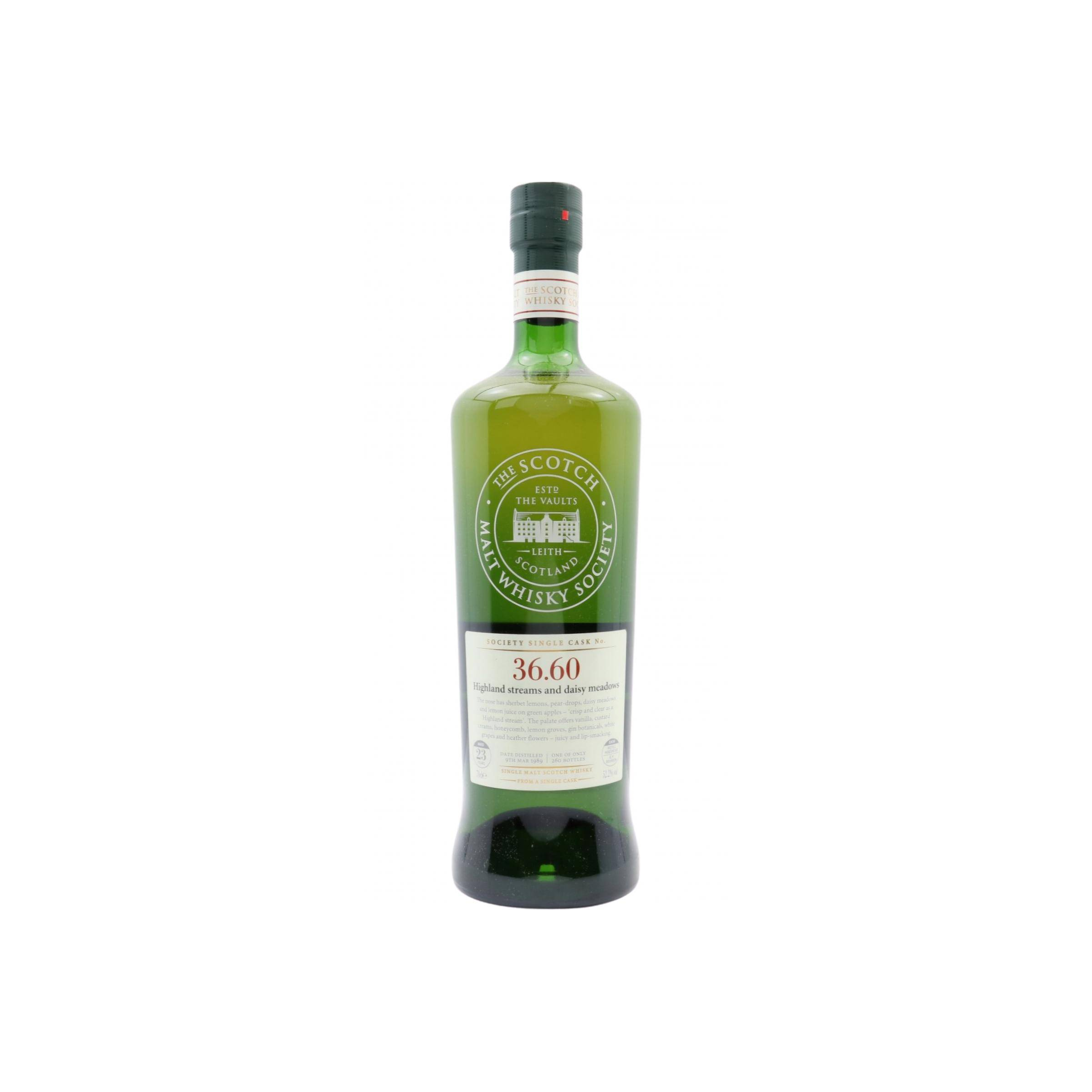 The Scotch Malt Whisky Society 1989 23 Years Single Malt Whisky