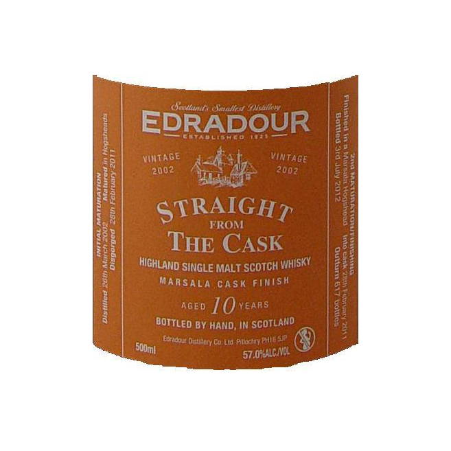 Edradour 2002 10 Years Single Malt Whisky 2