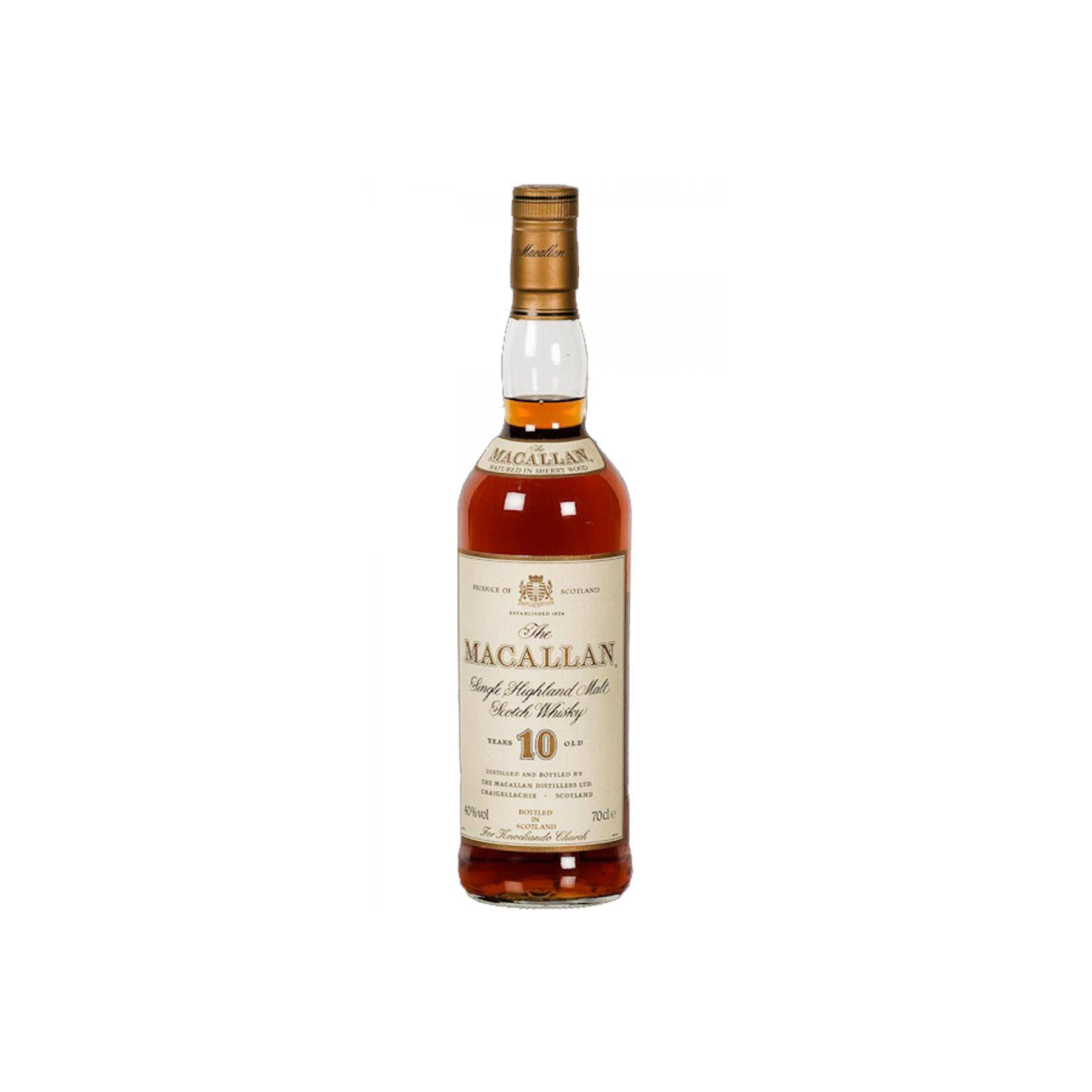 The Macallan 10 Years Single Malt Whisky
