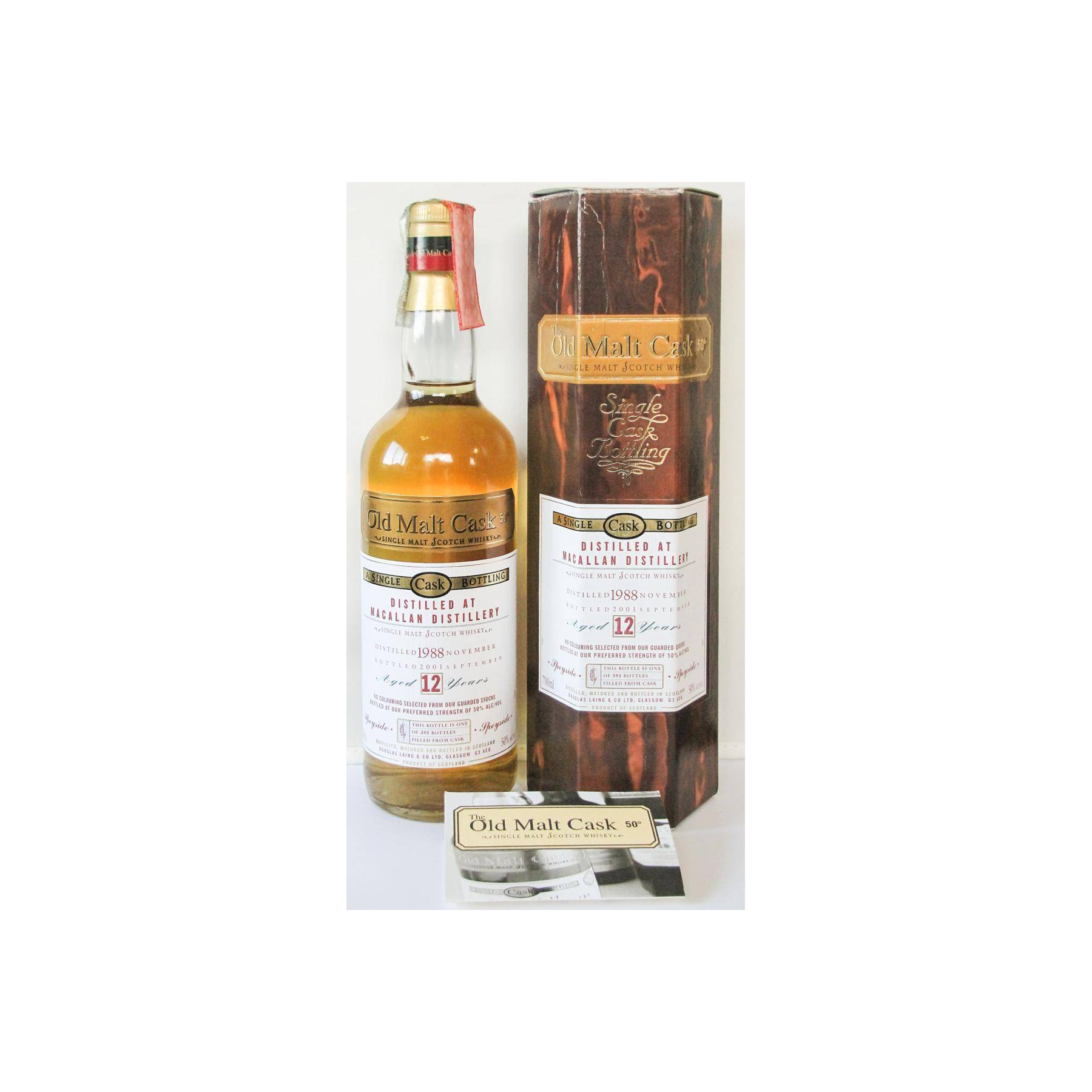 The Macallan Old Malt Cask 1988 12 Years Single Malt Whisky 3