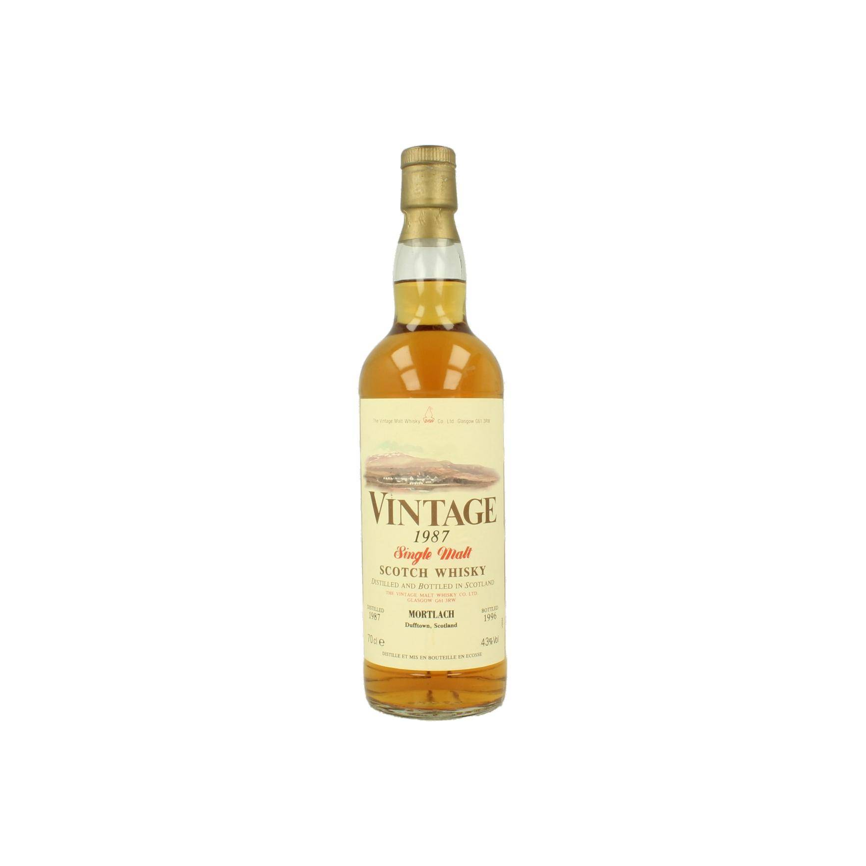 Mortlach 1987 9 Years Single Malt Whisky