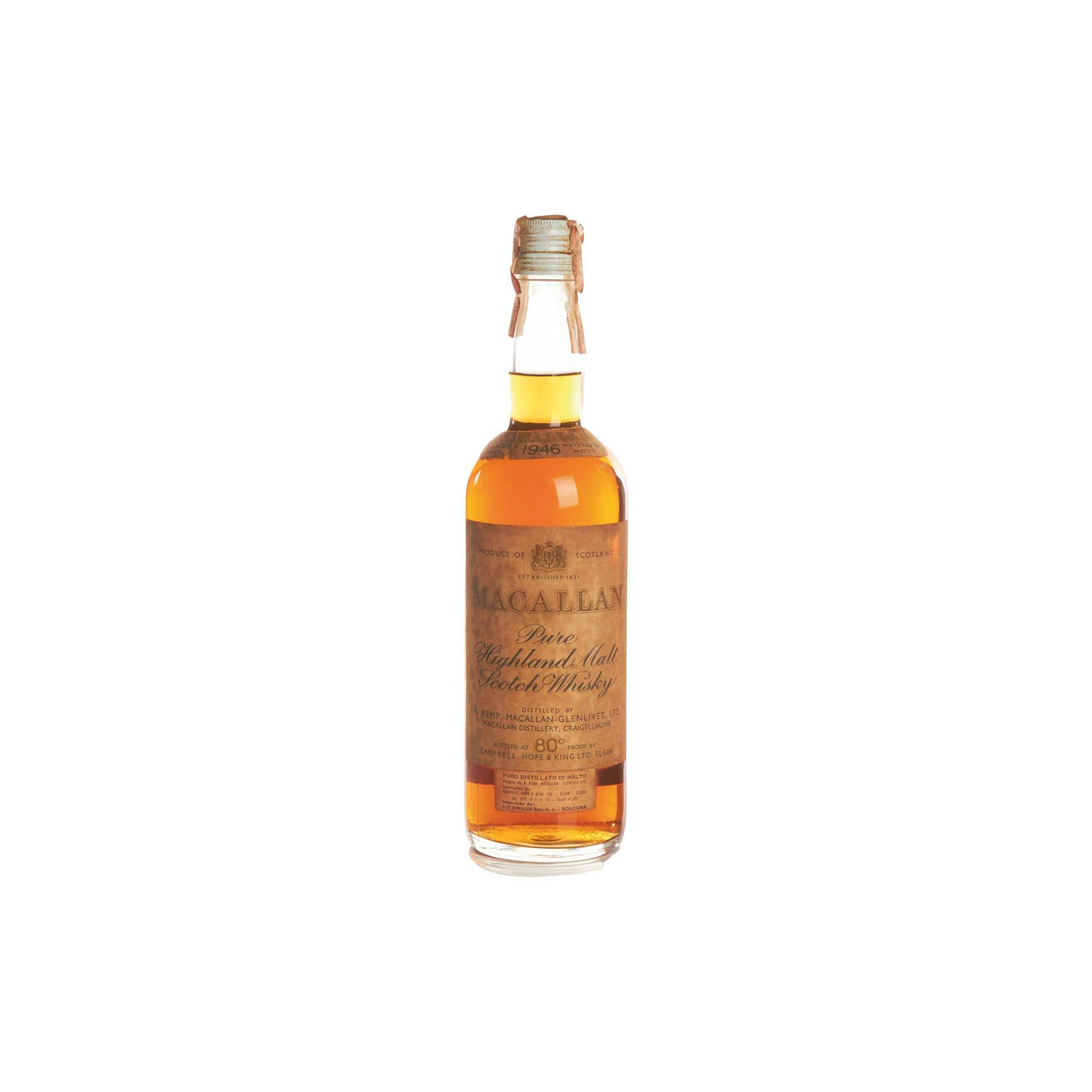 The Macallan 1946 15 Years Single Malt Whisky