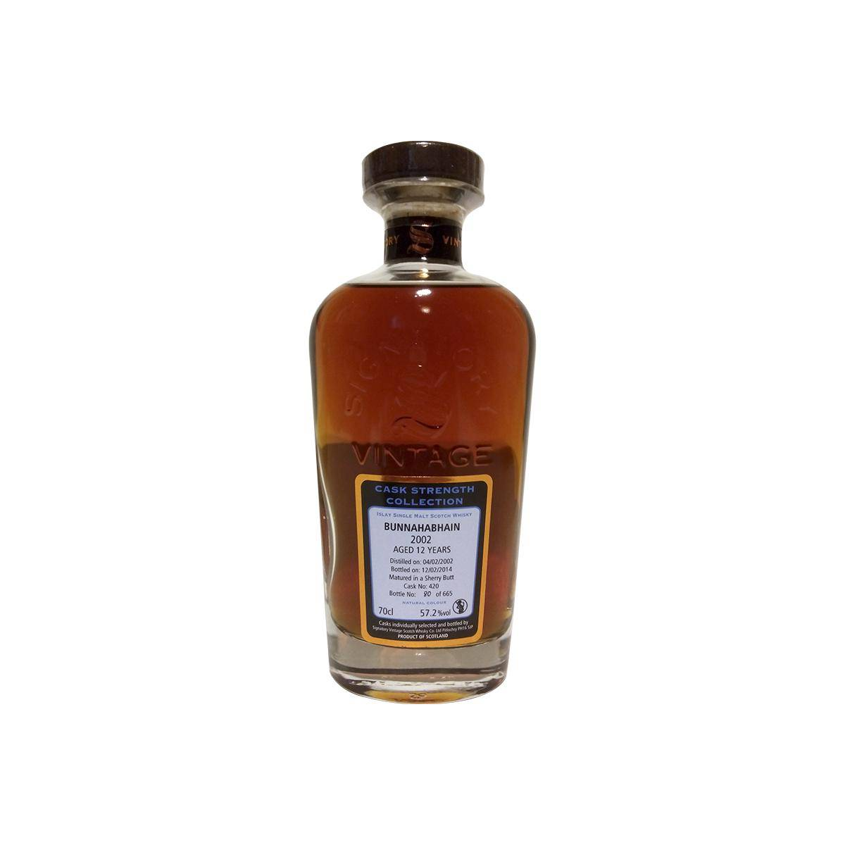 Bunnahabhain Cask Strength Collection 2002 12 Years Single Malt Whisky