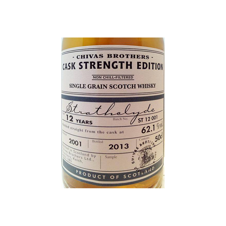 Strathclyde 2001 12 Years Single Grain Whisky 2
