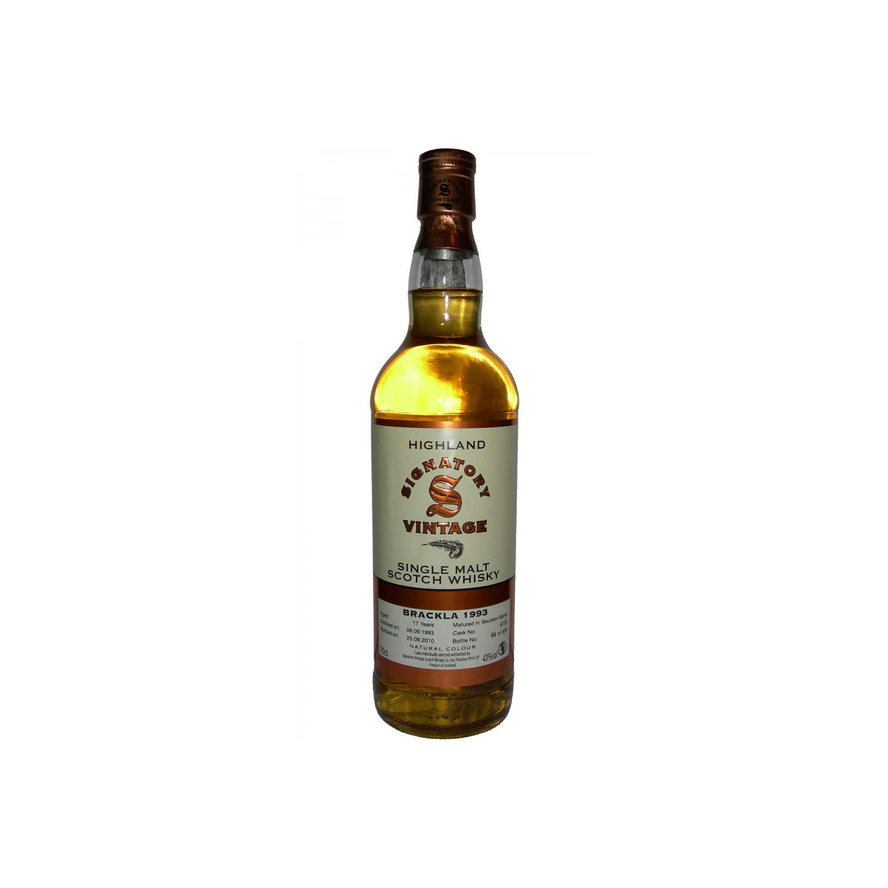 Royal Brackla Vintage Collection 1993 17 Years Single Malt Whisky