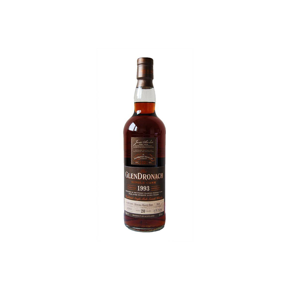 GlenDronach Single Cask 1993 20 Years Single Malt Whisky